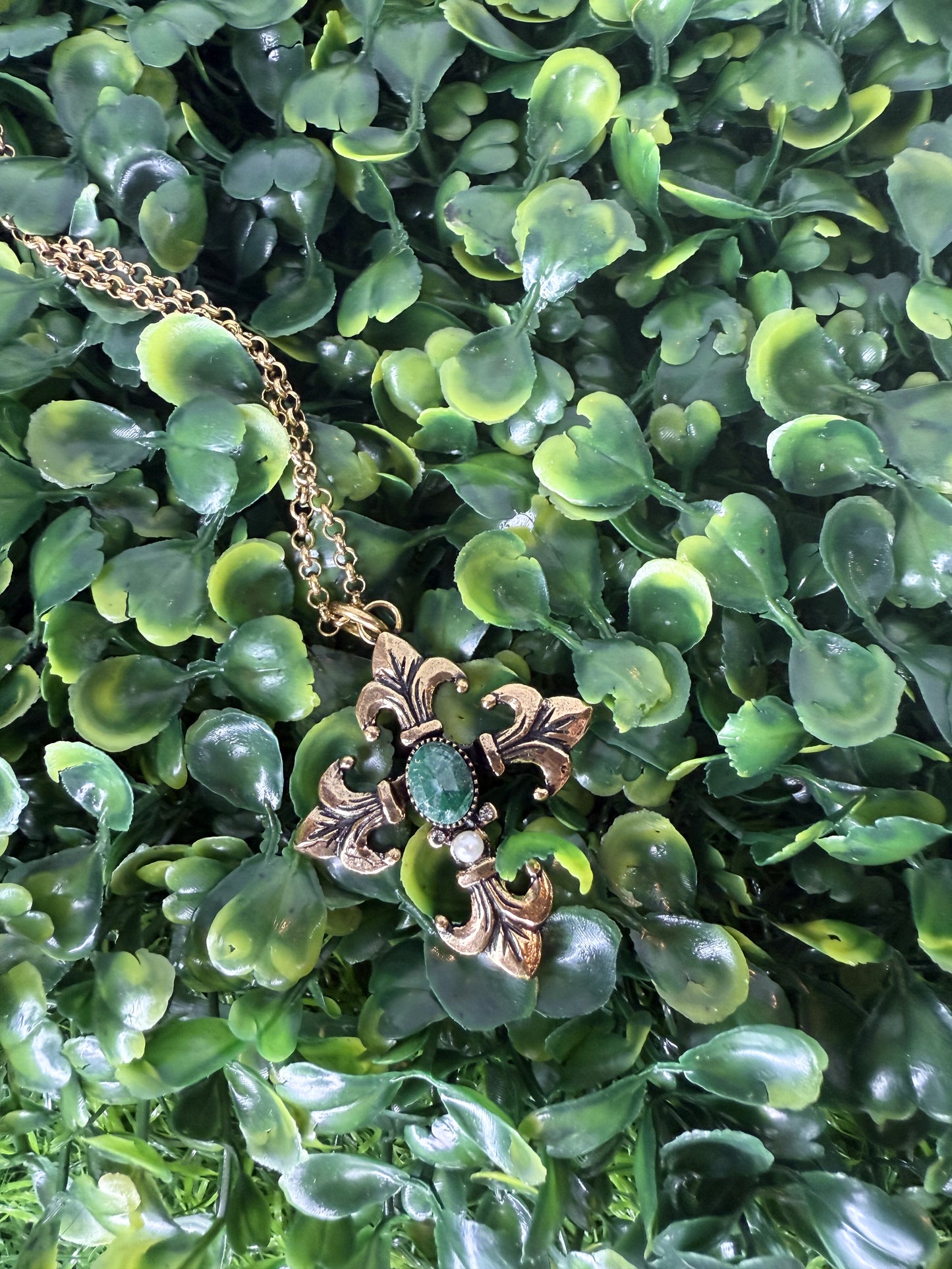 Italian Cross Necklace