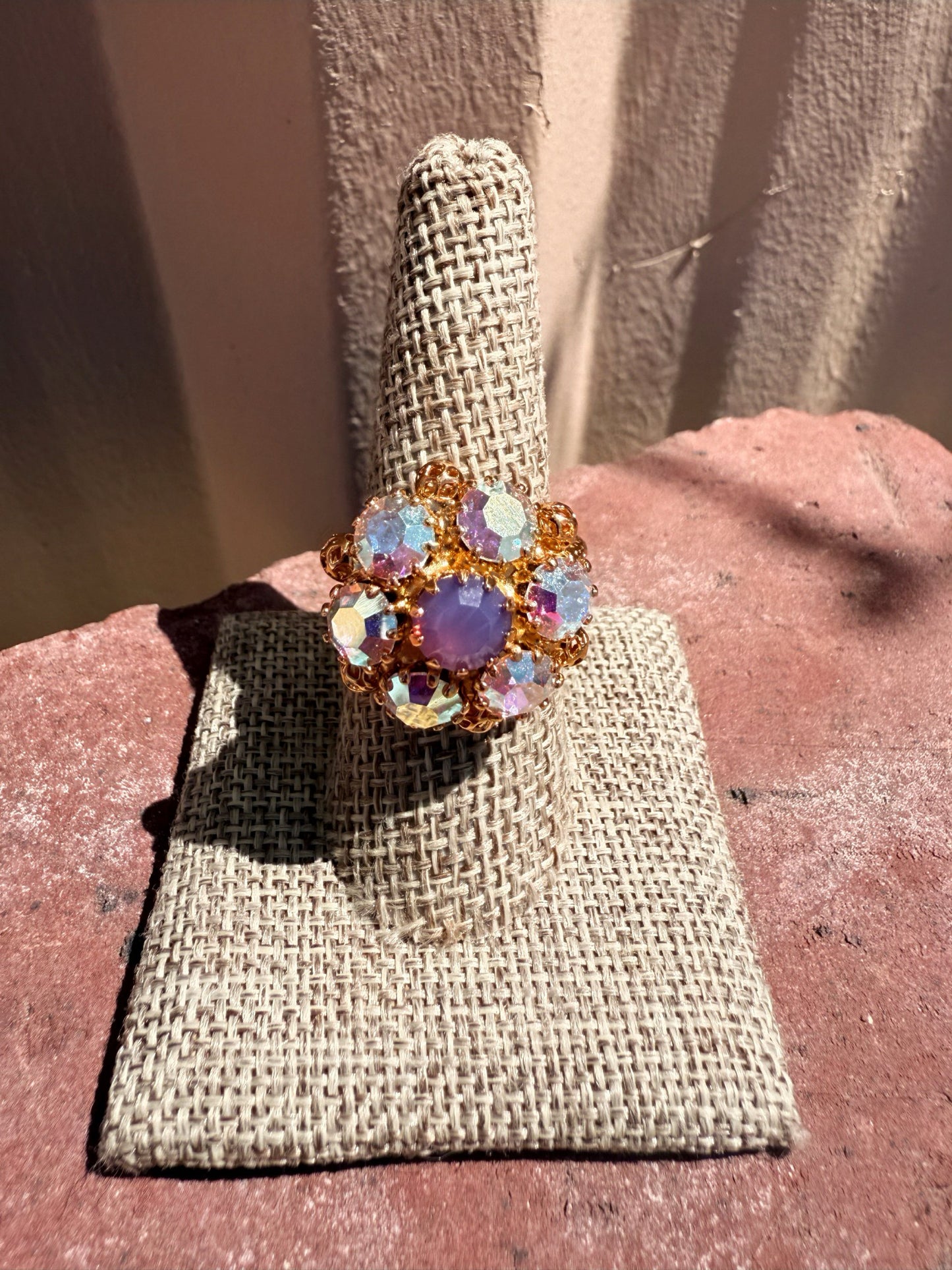 Purple and Aurora Borealis RIng