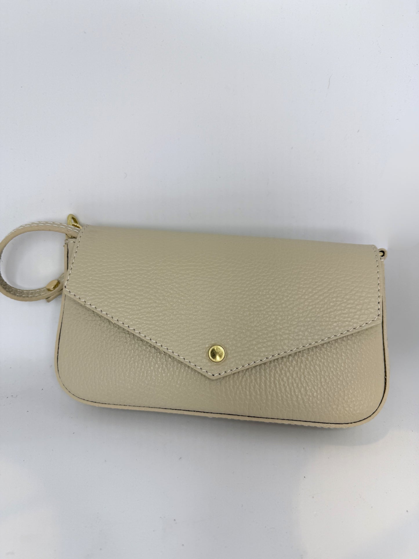 Italian Leather Small Envelope Purse
