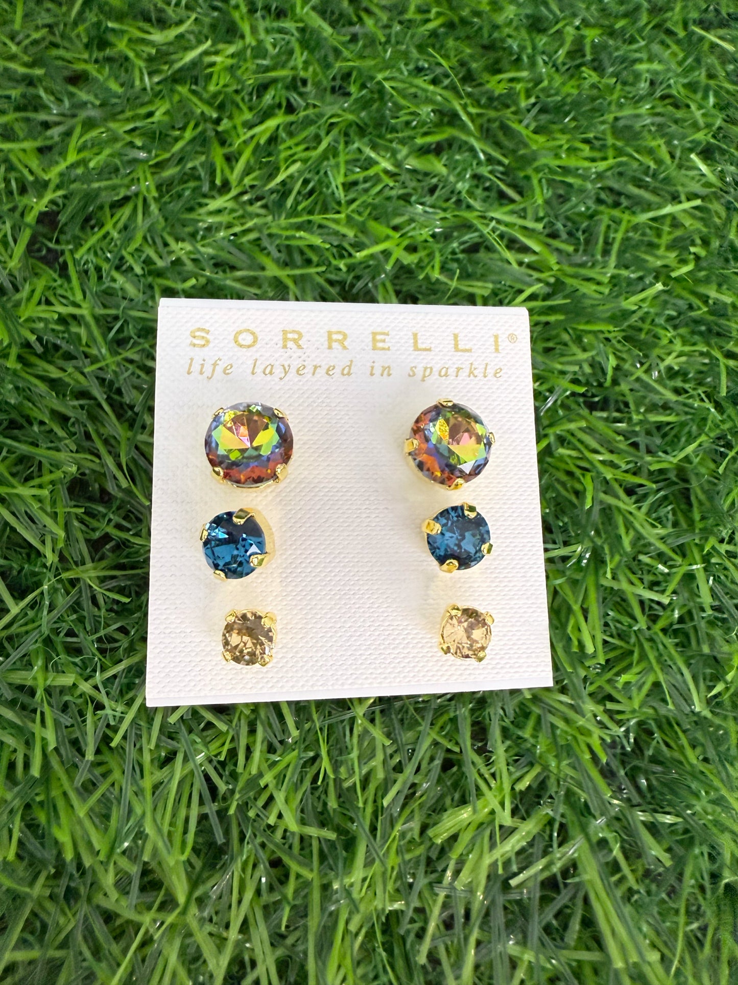 Sorrelli Super Multi Stud Earrings