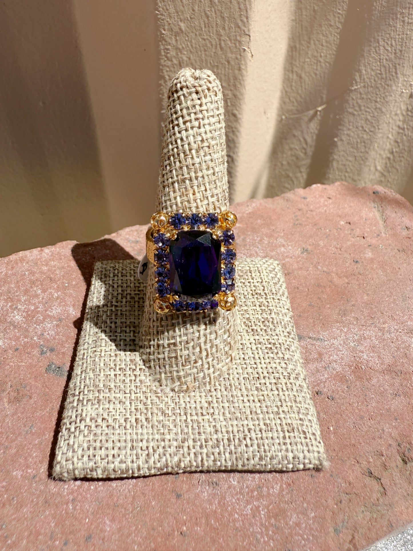 Purple Statement Ring