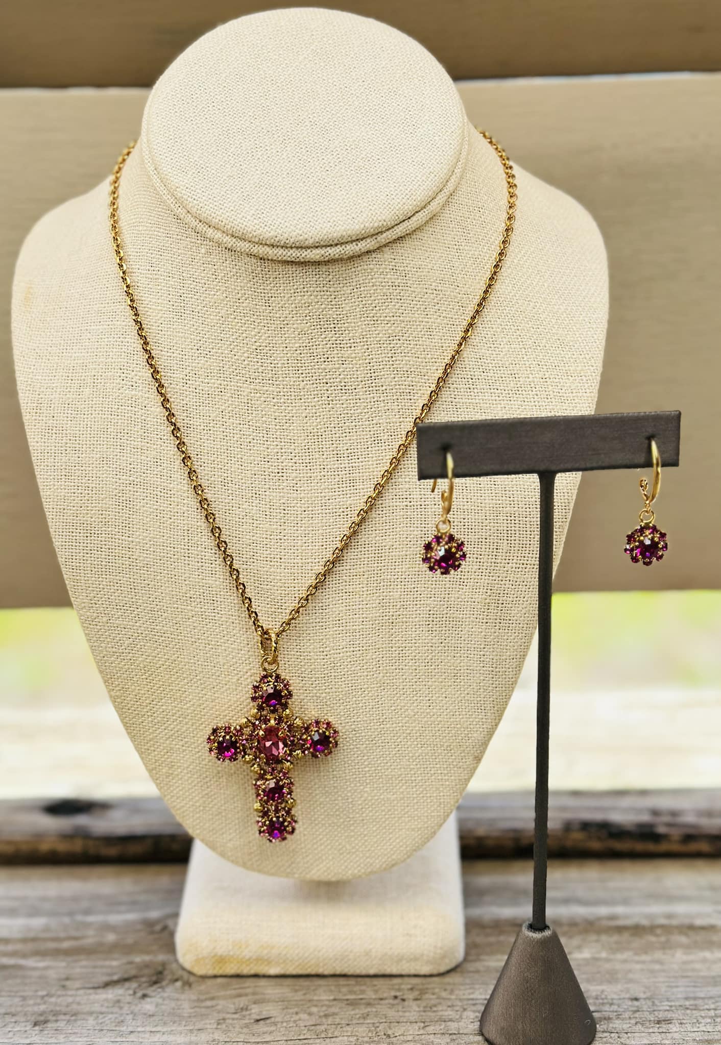 MonnaLuna Pompeii Cross Set (Purple)