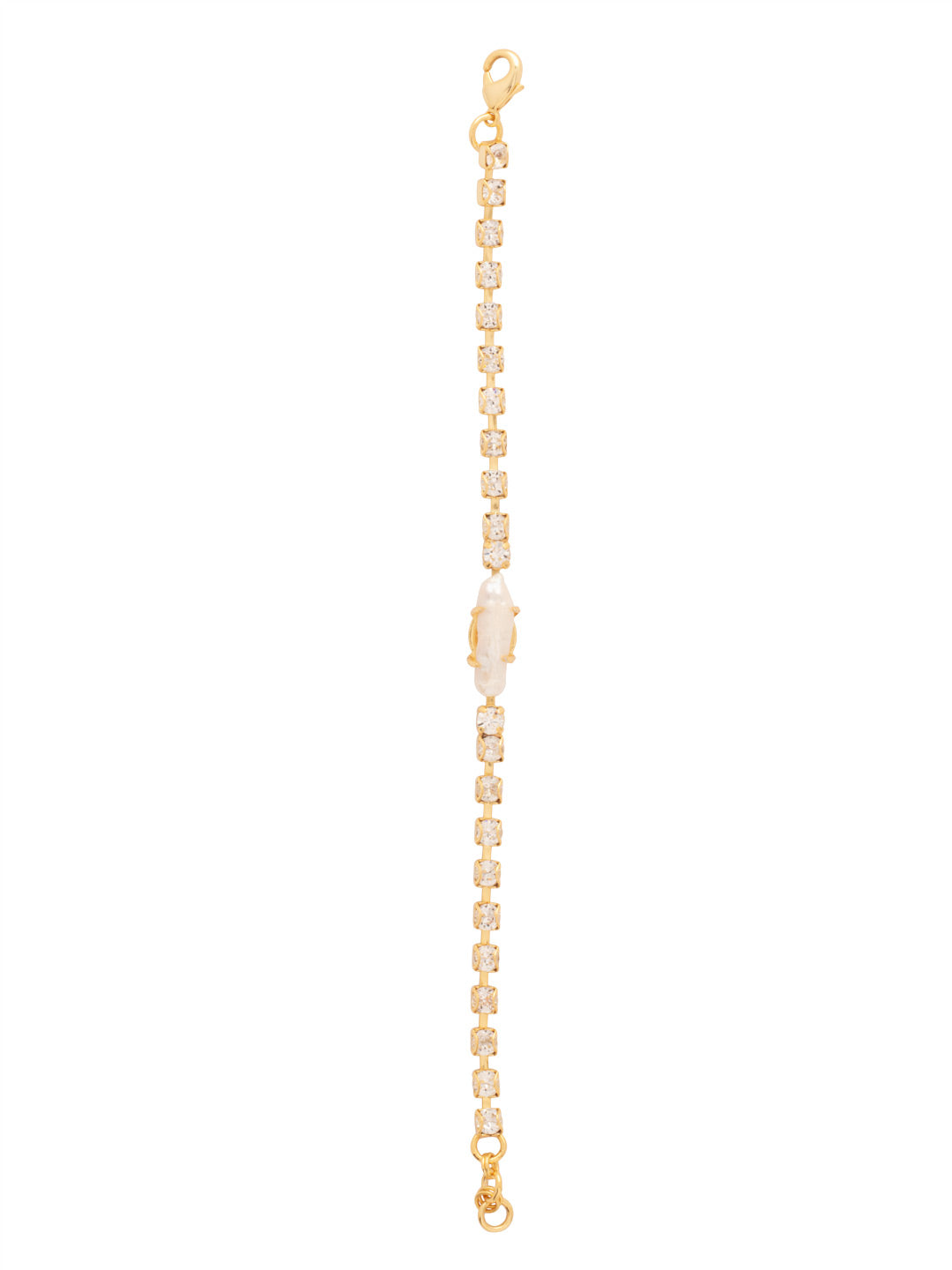 Sorrelli Modern Pearl Delmar Tennis Bracelet