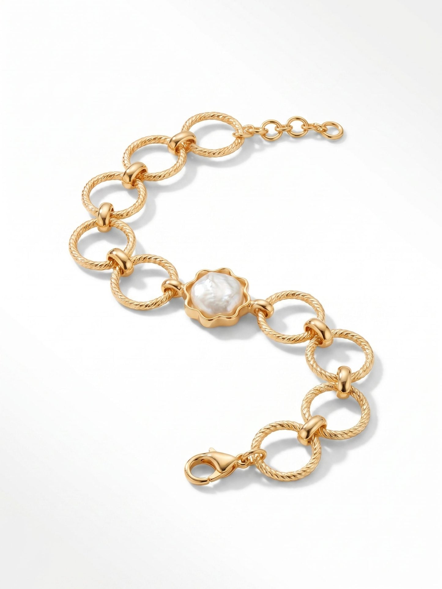 Sorrelli Modern Pearl Guinevere Pearl Tennis Bracelet