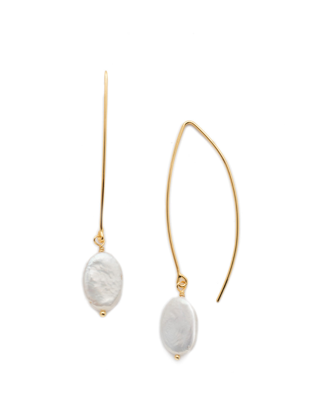 Sorrelli Modern Pearl Finch Dangle Earrings