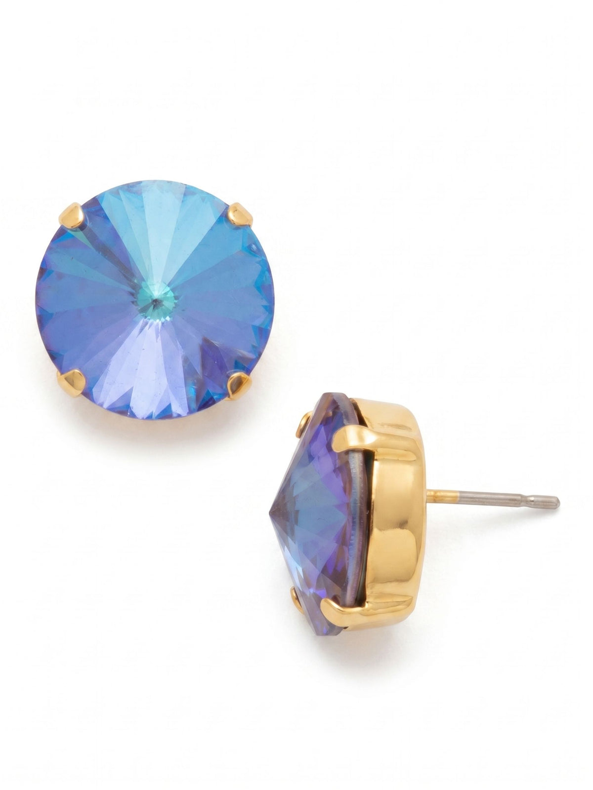Sorrelli Burgundy Delight Nadine Stud Earrings