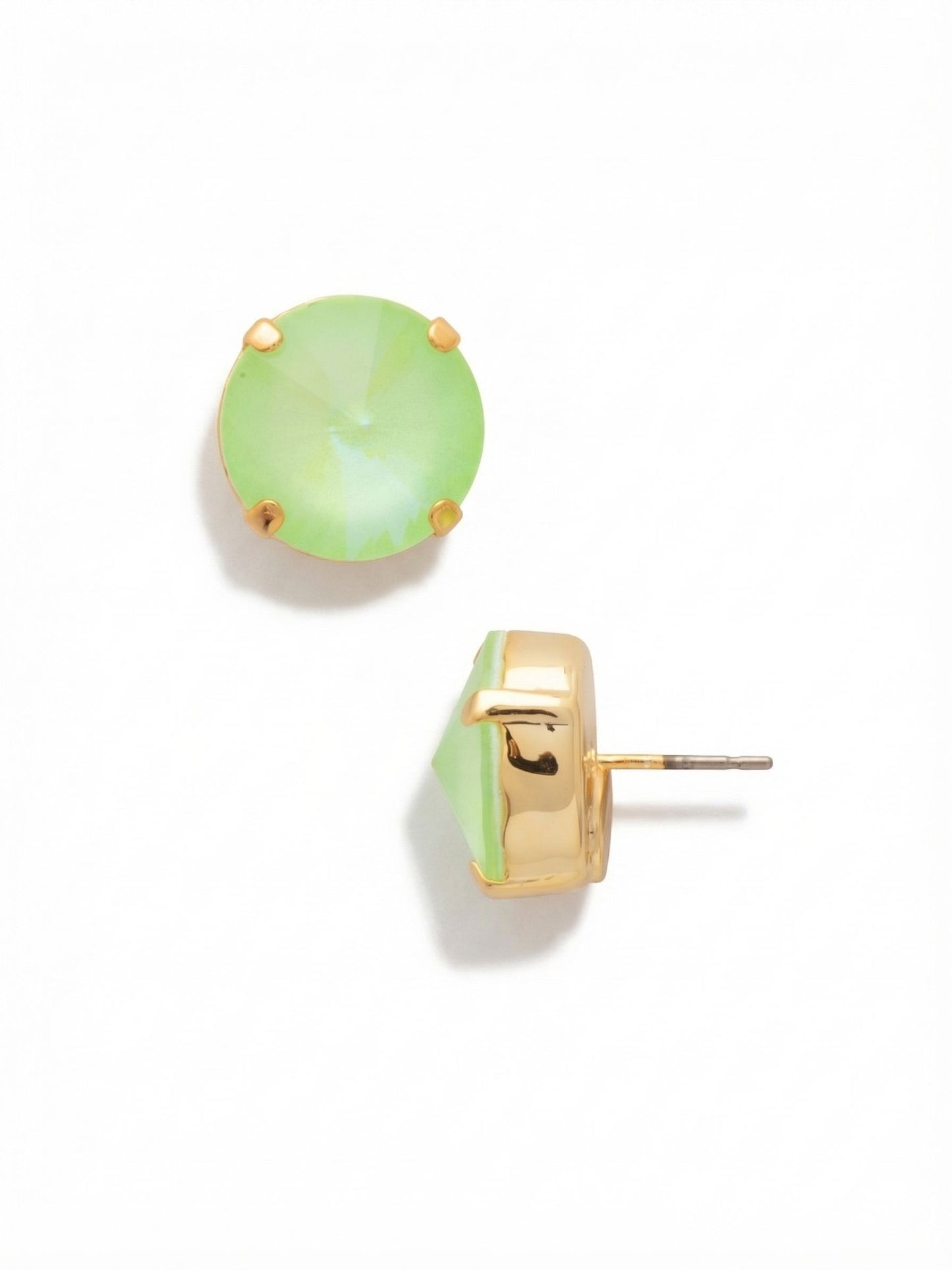 Sorrelli Lime Green Delite Nadine Stud Earrings