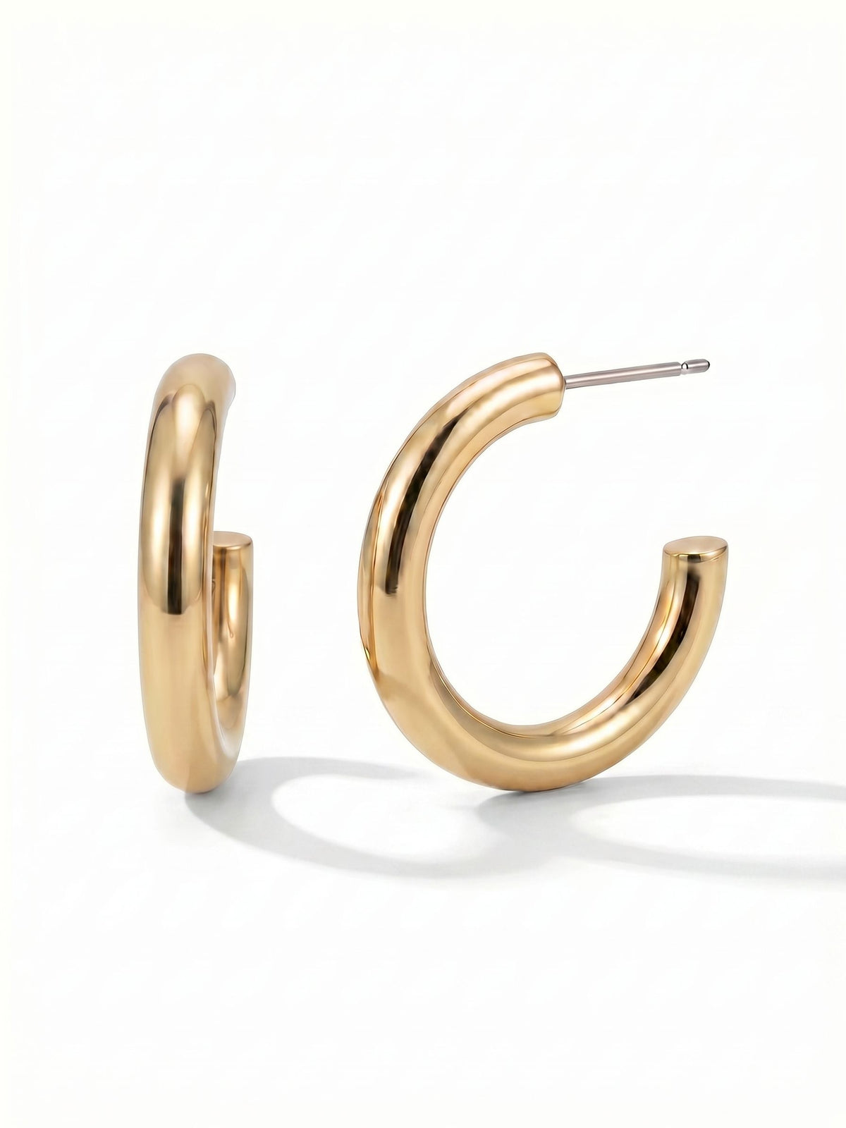 Sorrelli Bare Metallic Keeley Hoop Earrings