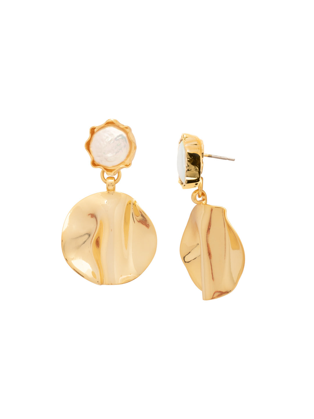 Sorrelli Modern Pearl Guinevere Pearl Dangle Earrings