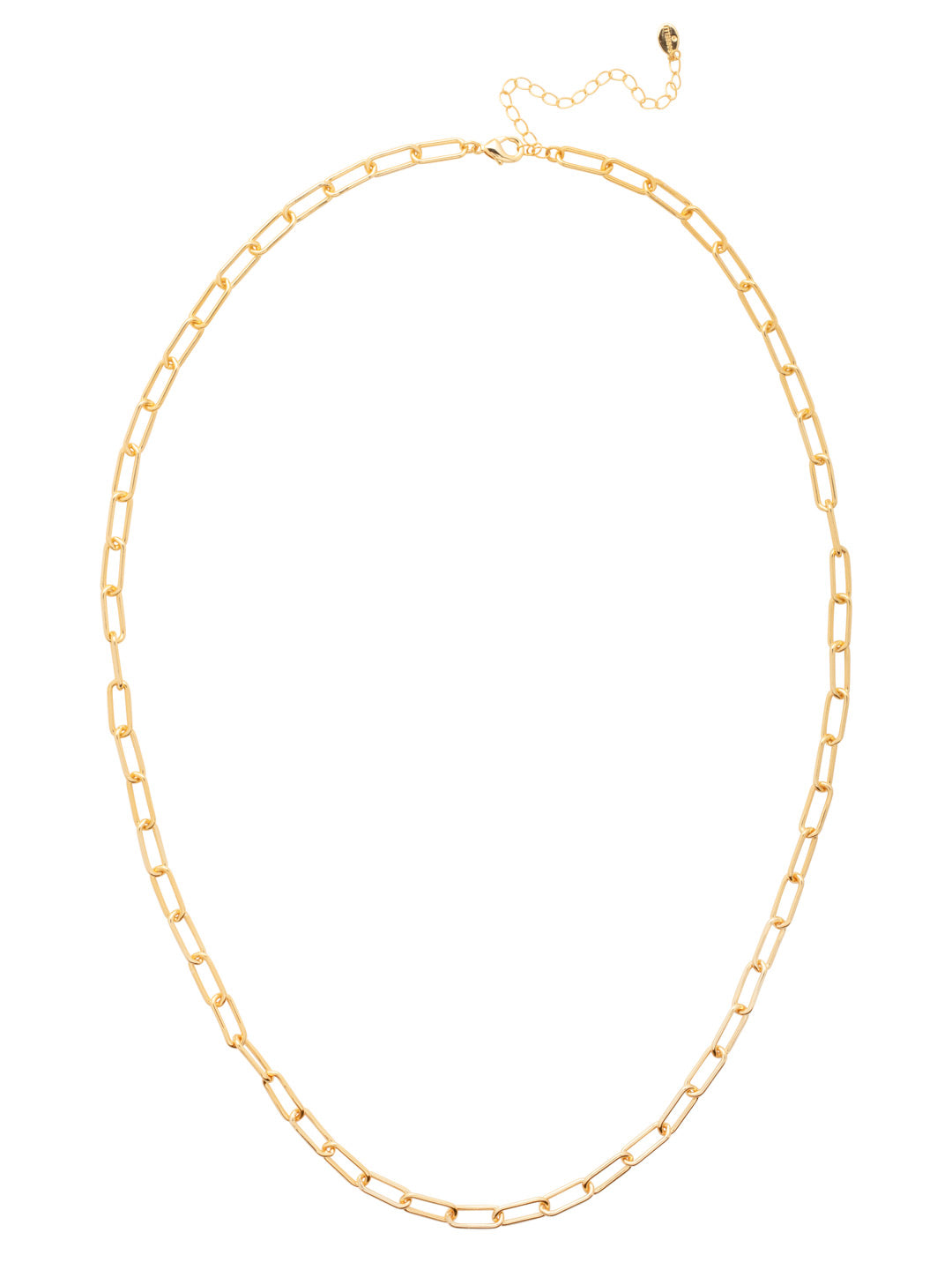 Sorrelli Bare Metallic Chunky Paperclip Long Necklace