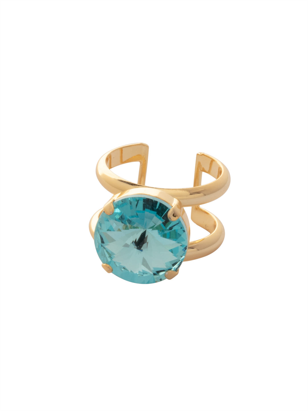 Sorrelli Aquamarine Nadine Statement Ring