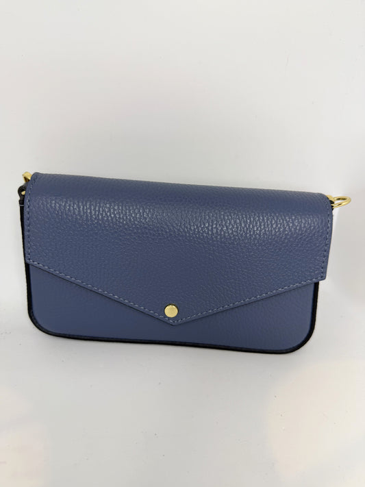 Italian Leather Small Envelope Purse
