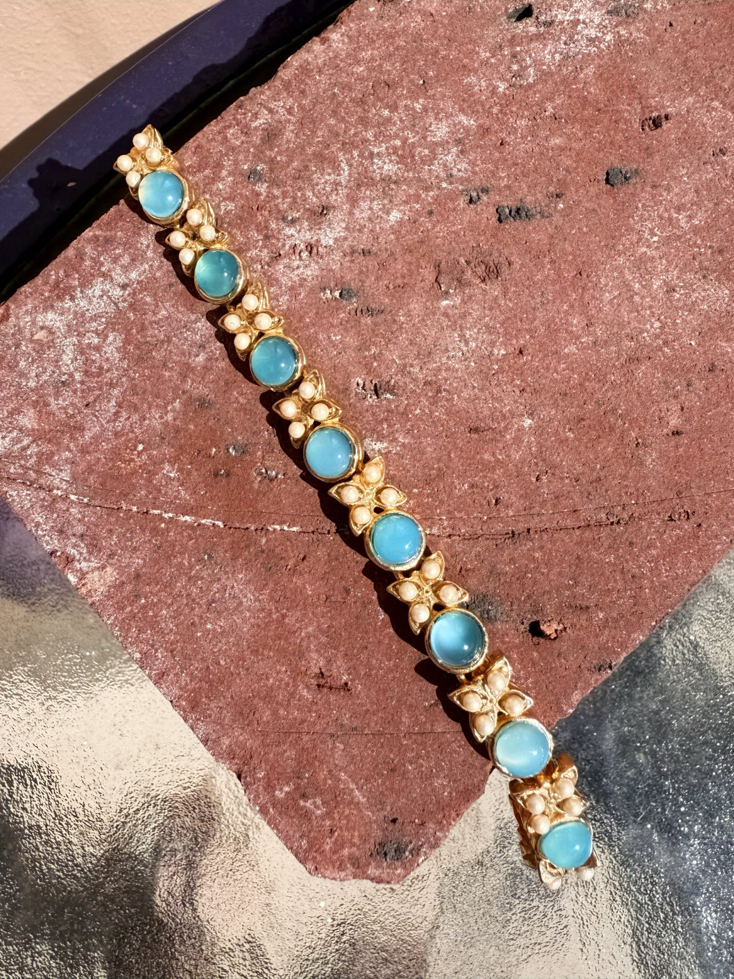Blue Agate Bracelet