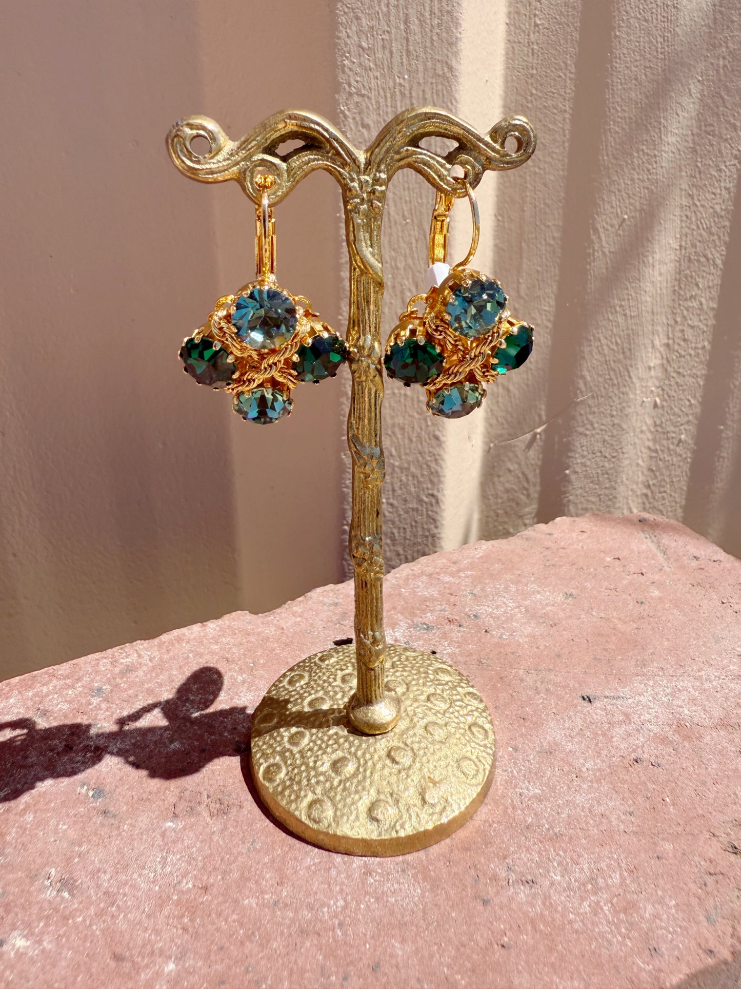 MonnaLuna Green Earrings