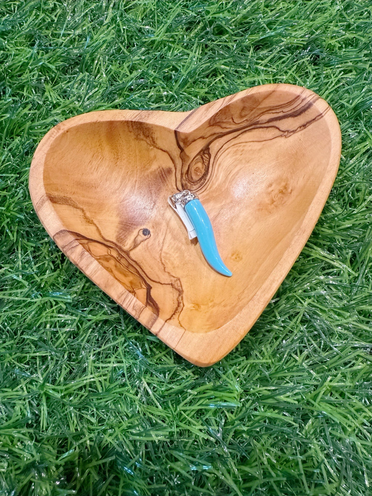 Turquoise Horn Charm