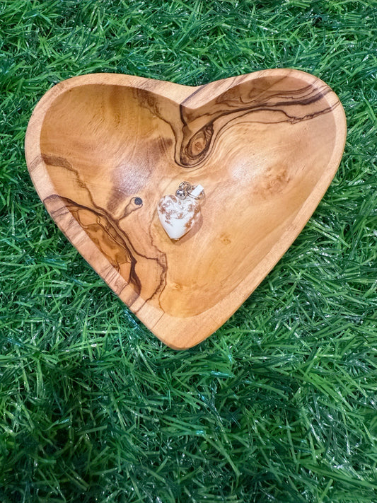 Murano Glass Heart Charm