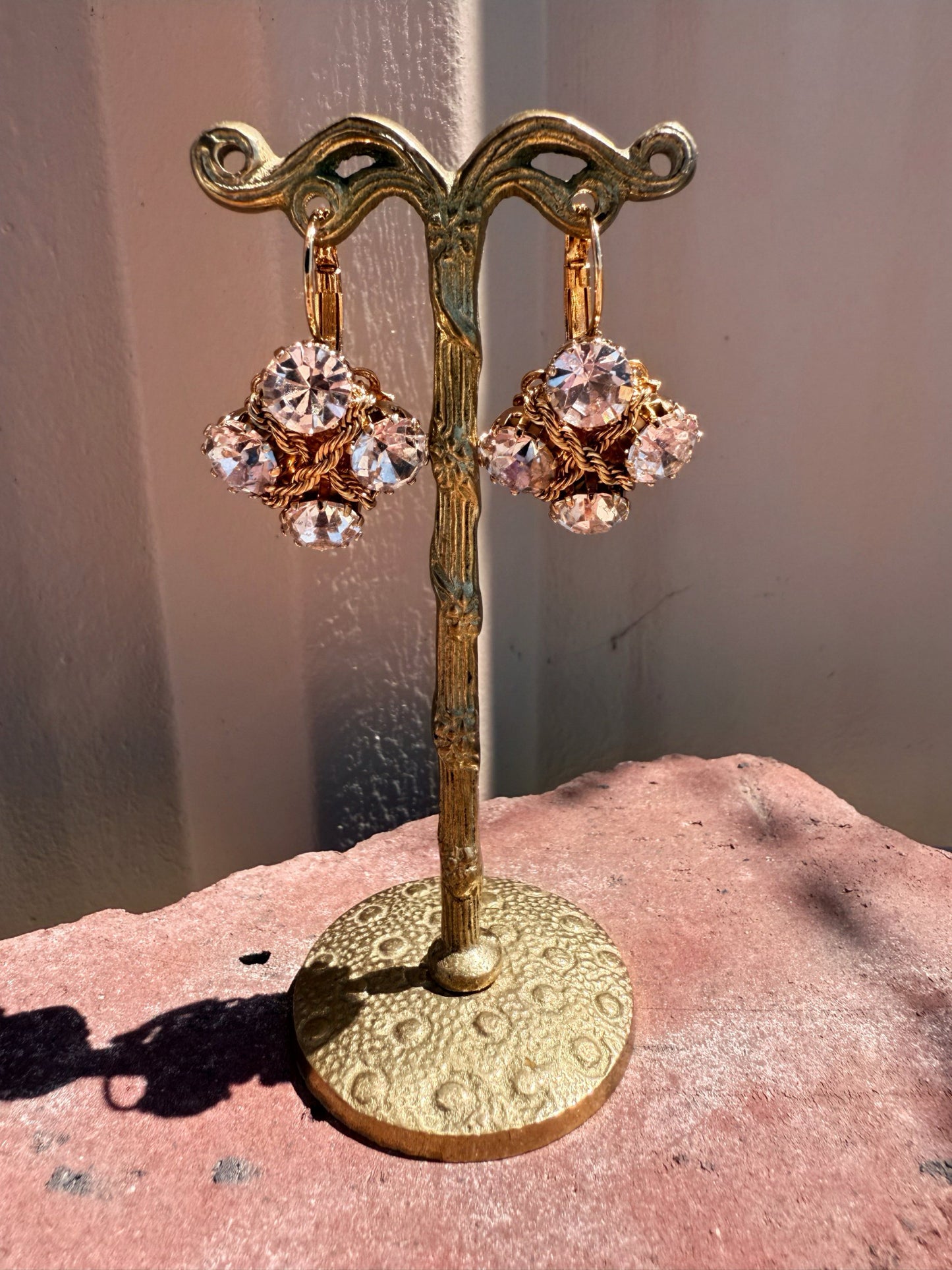 Clear Dangle Earrings