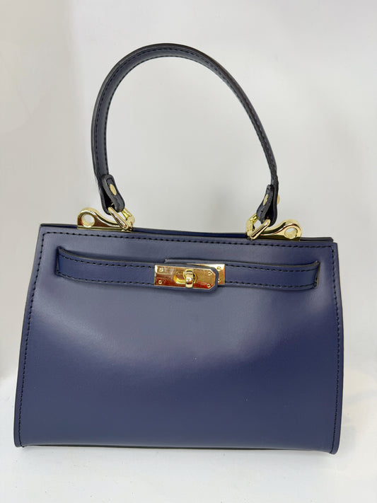 Italian Leather Handled Handbag