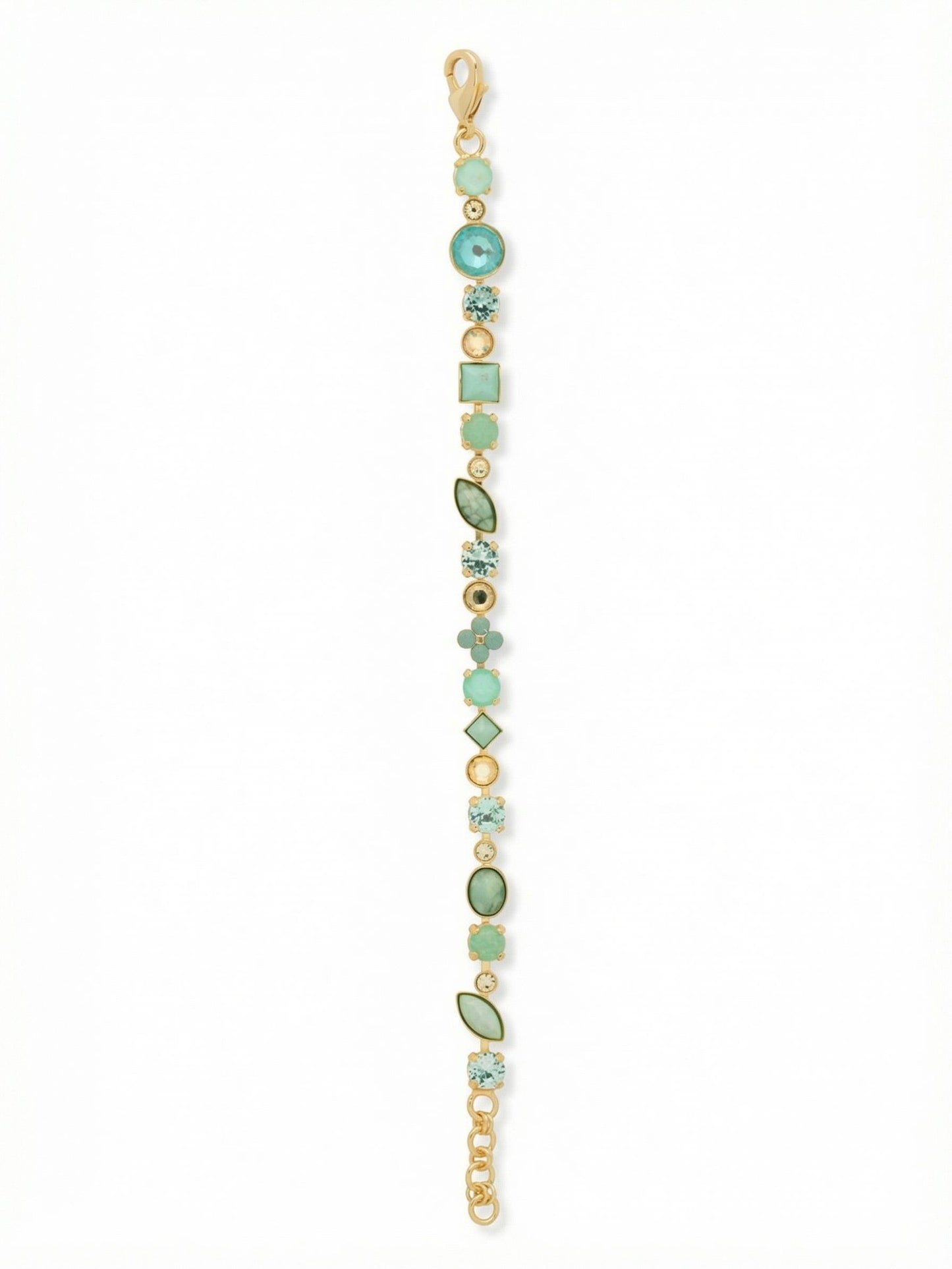 Sorrelli Coastal Dreams Crystal and Cabochon Tennis Bracelet