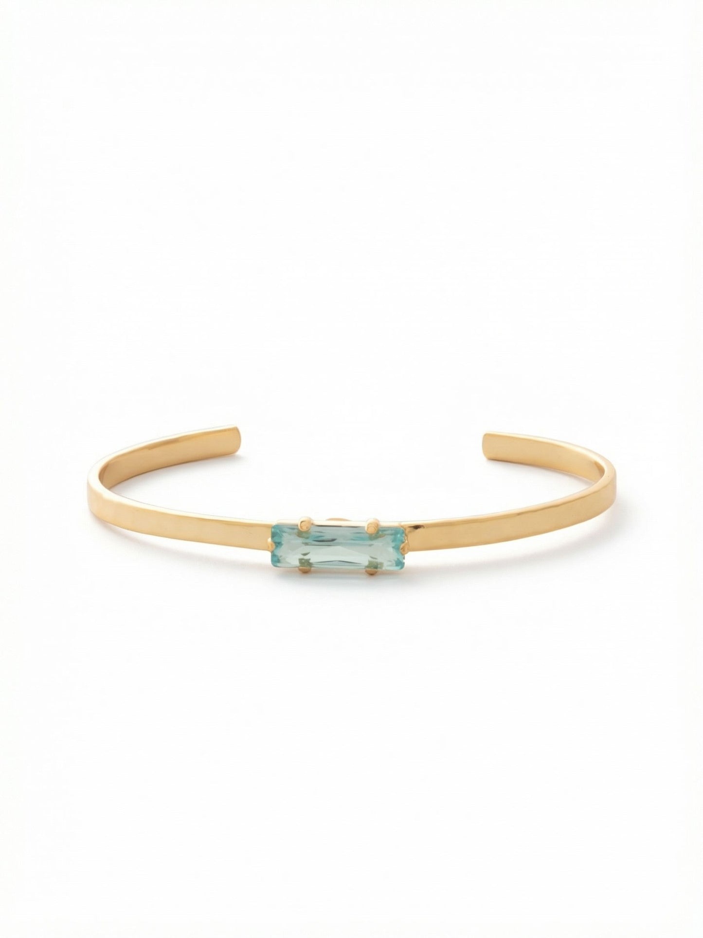 Sorrelli Aquamarine Bindi Cuff Bracelet