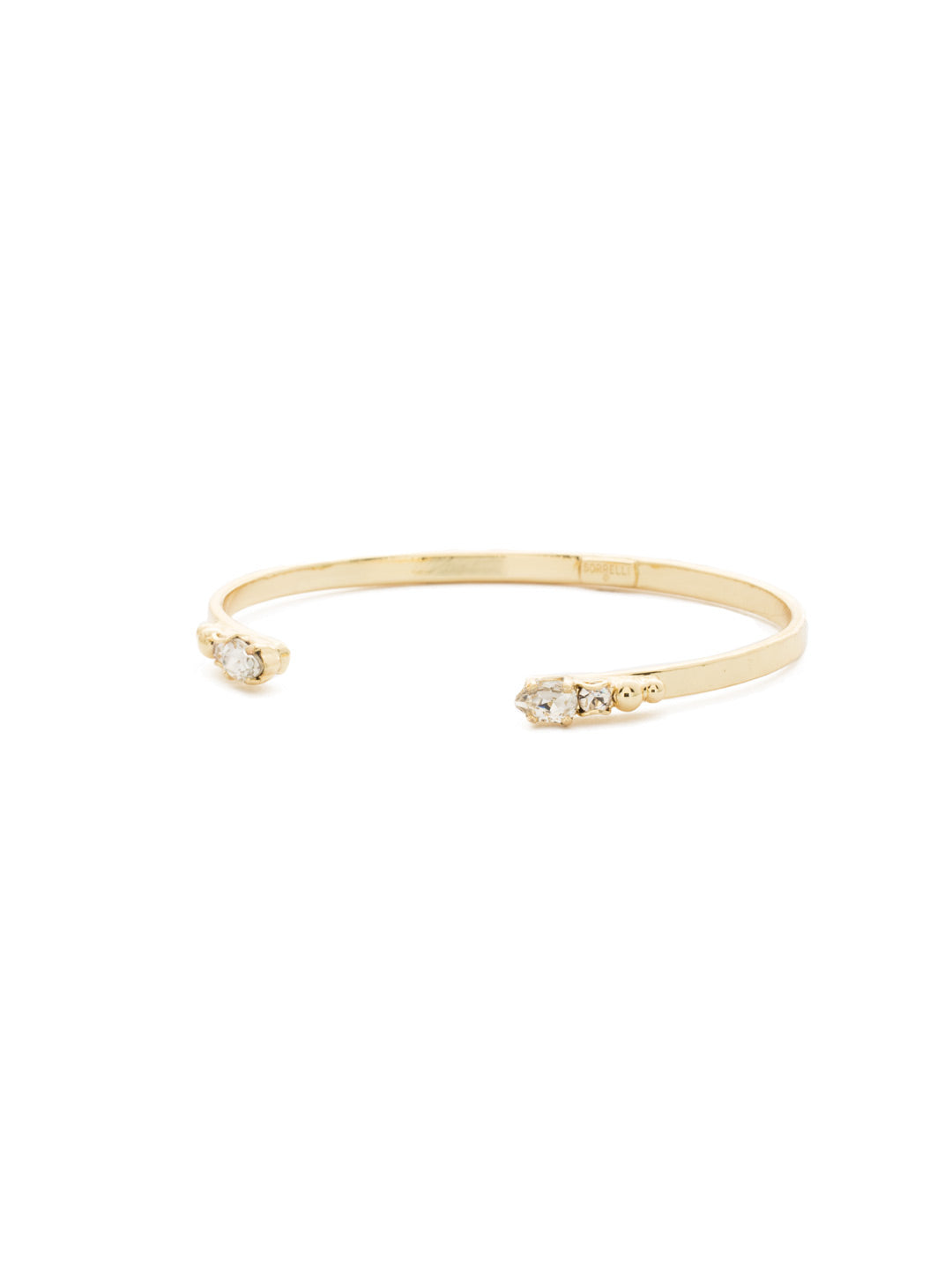 Sorrelli Crystal Simple Styling Open Cuff Bracelet