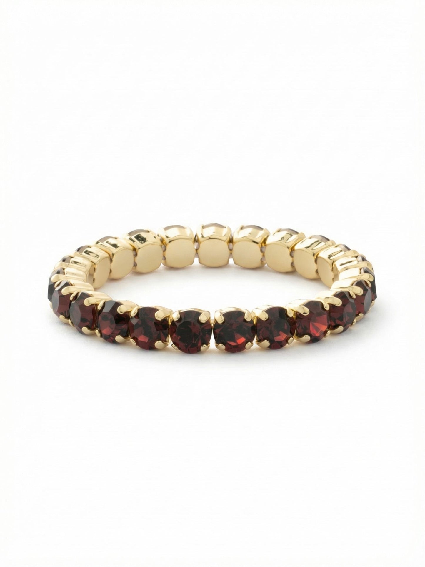 Sorrelli Burgundy 7 inch Sienna Stretch Bracelet