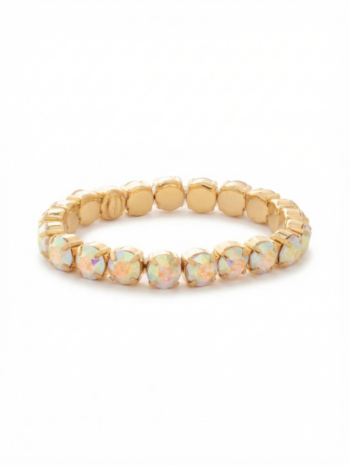 Sorrelli Crystal Aurora Borealis 7 inch Sienna Stretch Bracelet
