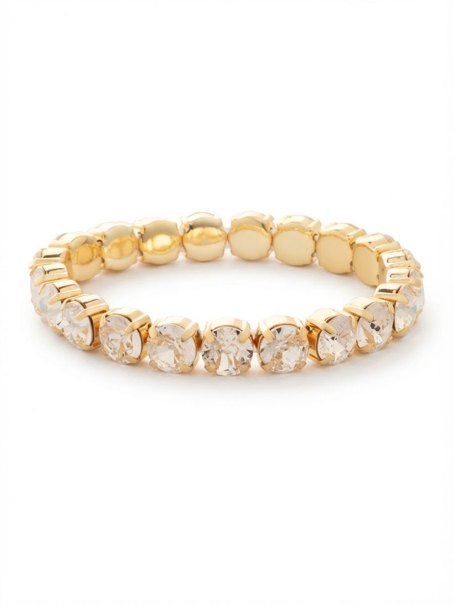 Sorrelli Crystal 7 inch Sienna Stretch Bracelet