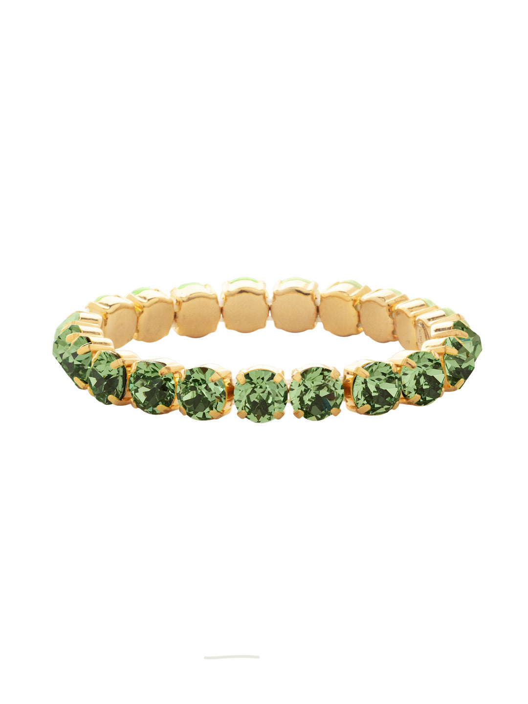 Sorrelli Peridot 7 inch Sienna Stretch Bracelet