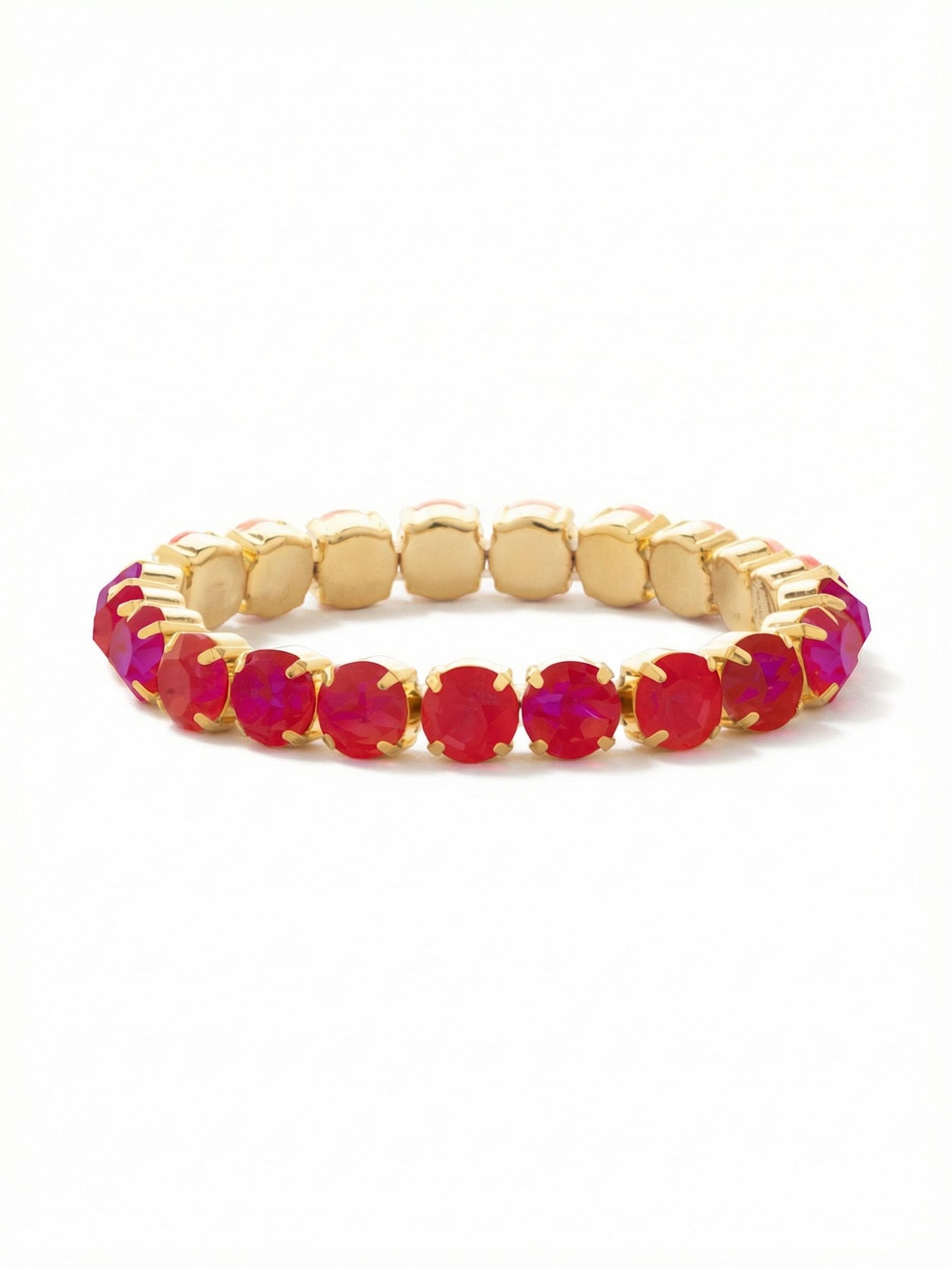 Sorrelli Royal Red Delite 7 inch Sienna Stretch Bracelet