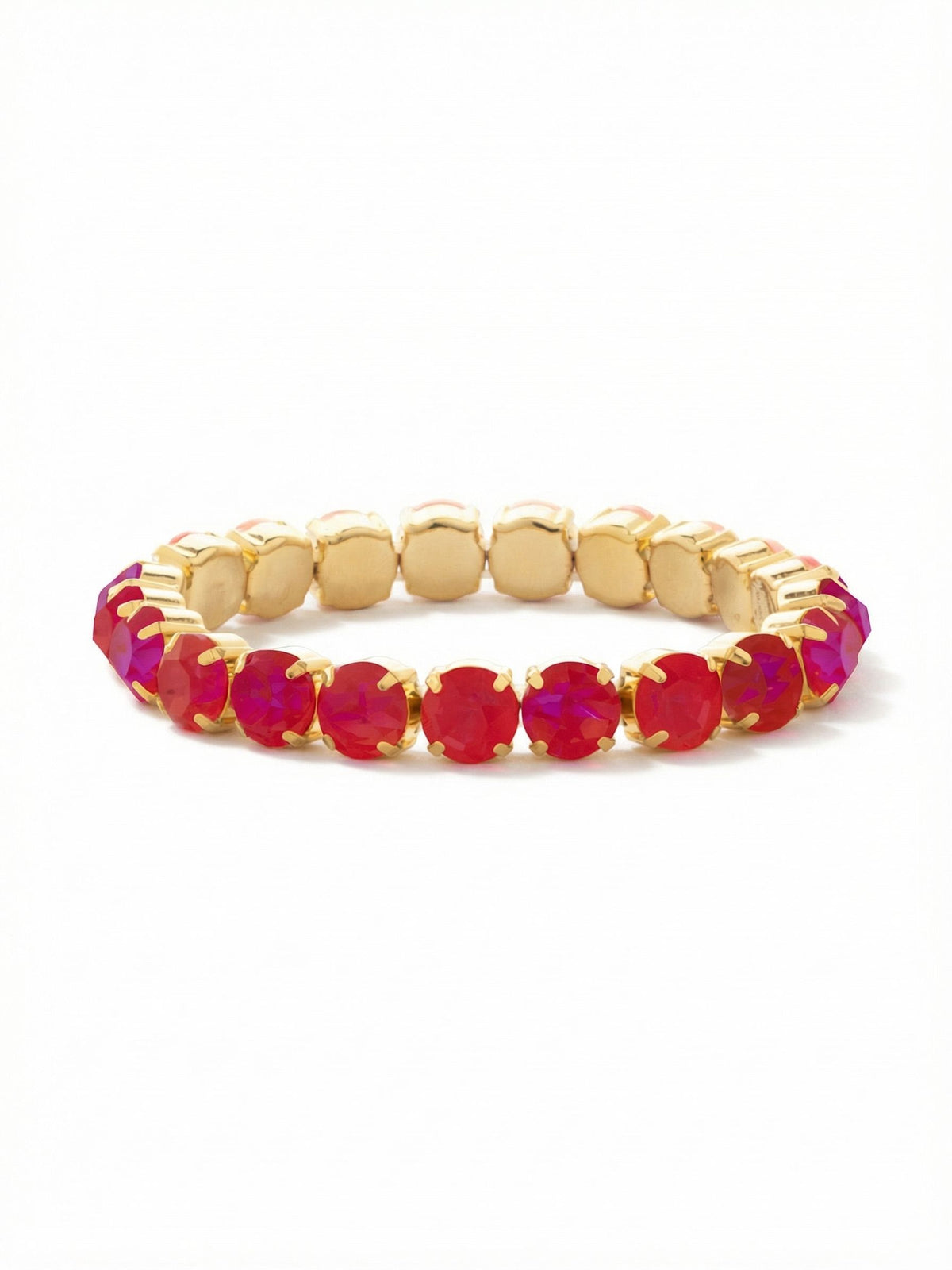 Sorrelli Royal Red Delite 7 inch Sienna Stretch Bracelet