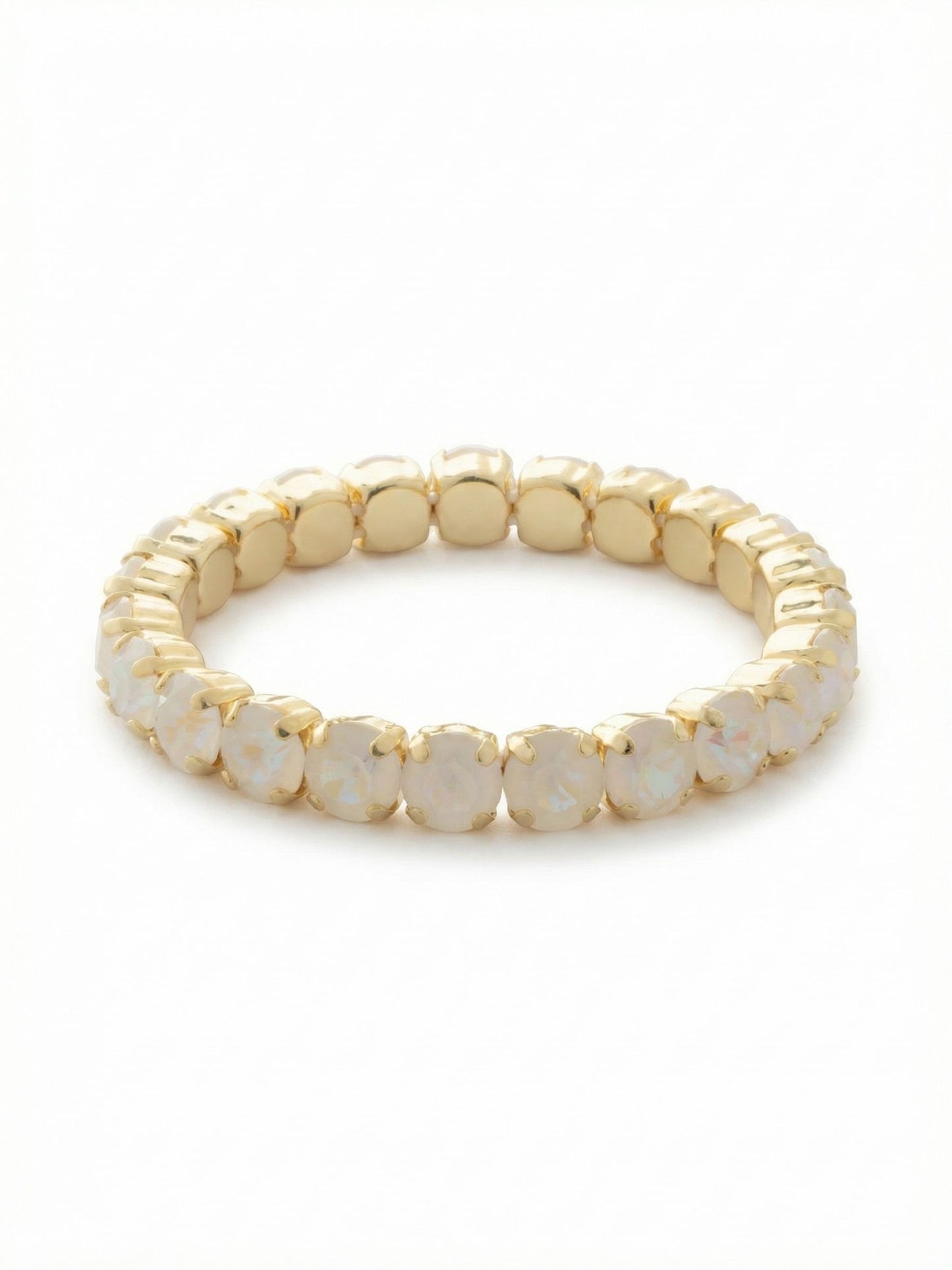 Sorrelli Ultra White 7 inch Sienna Stretch Bracelet