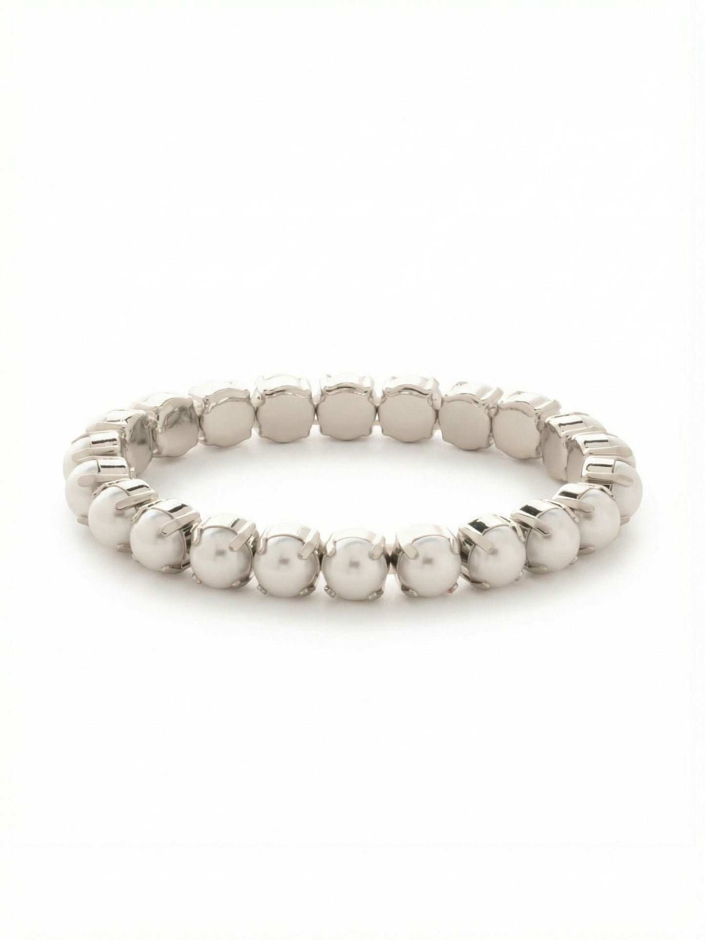 Sorrelli Modern Pearl 7 inch Sienna Stretch Bracelet