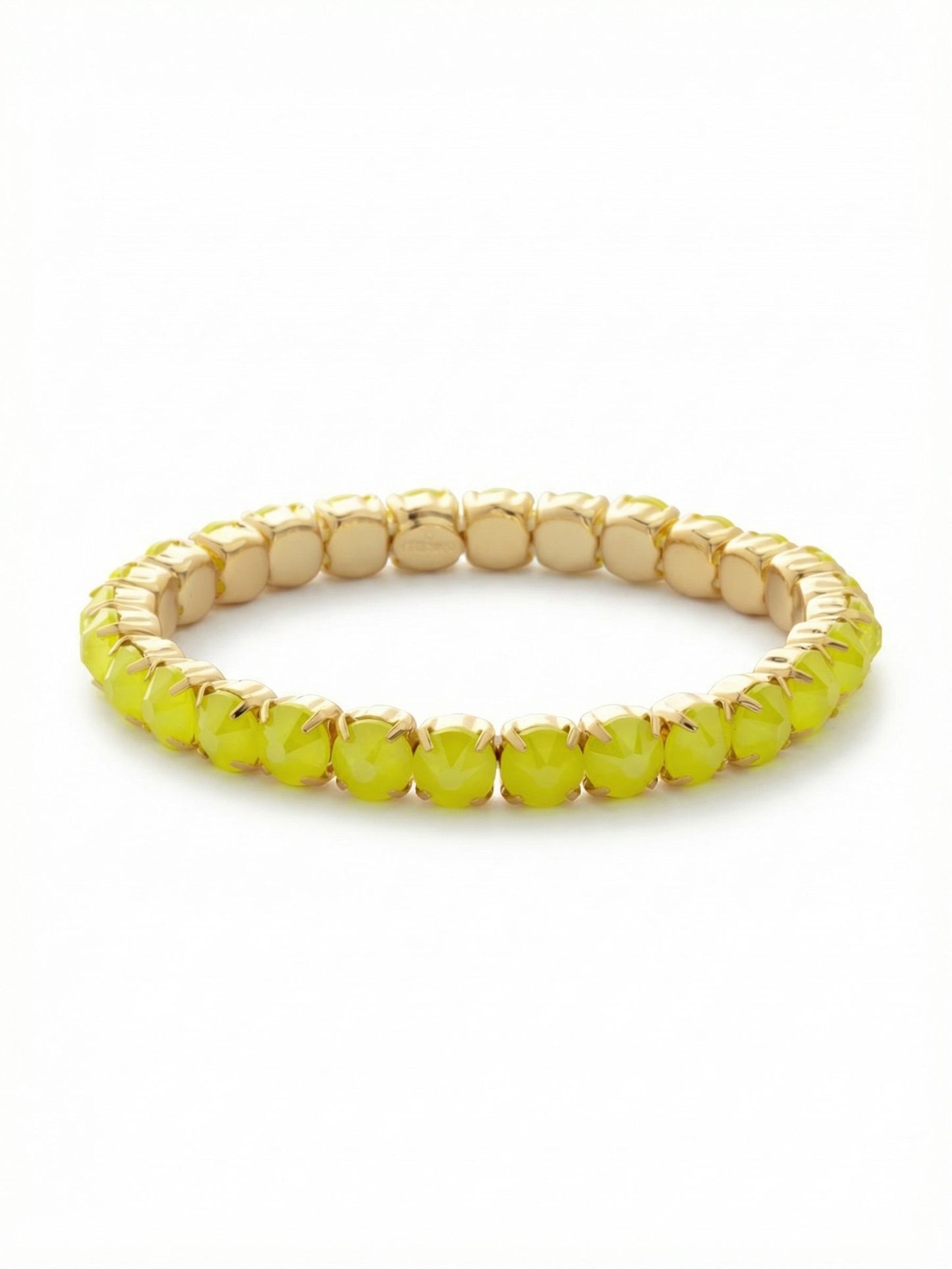 Sorrelli Electric Yellow Mini Sienna Stretch Bracelet