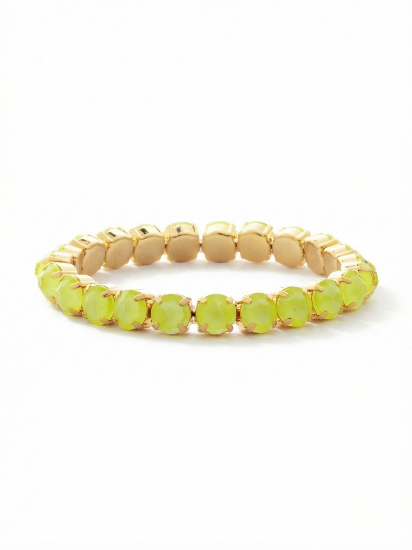 Sorrelli Electric Yellow 8 inch Sienna Stretch Bracelet