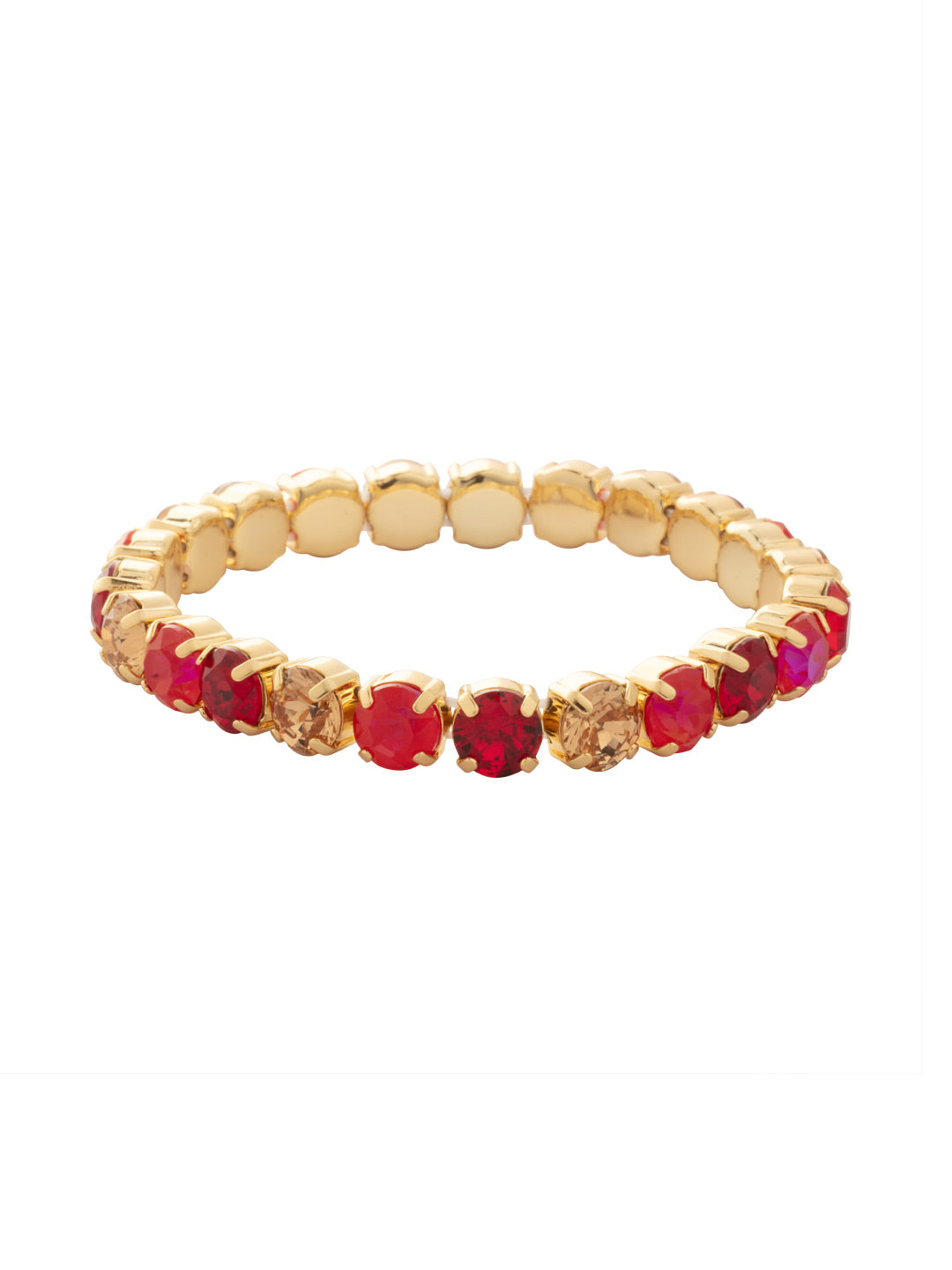 Sorrelli Red Carpet 8 inch Sienna Stretch Bracelet