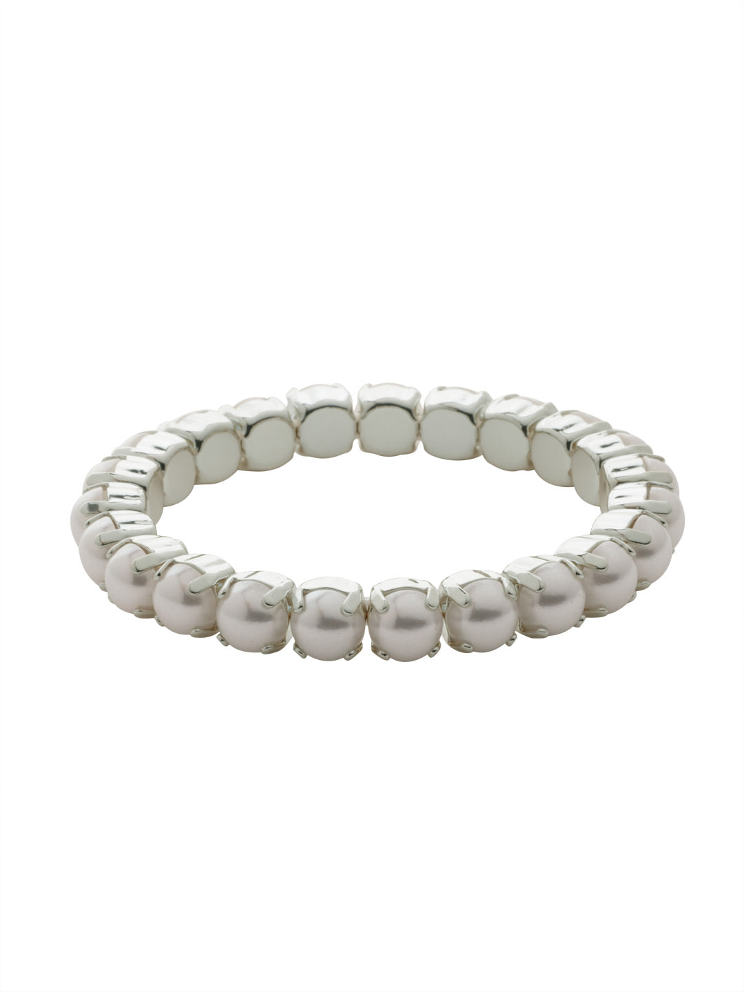 Sorrelli Modern Pearl 8 inch Sienna Stretch Bracelet