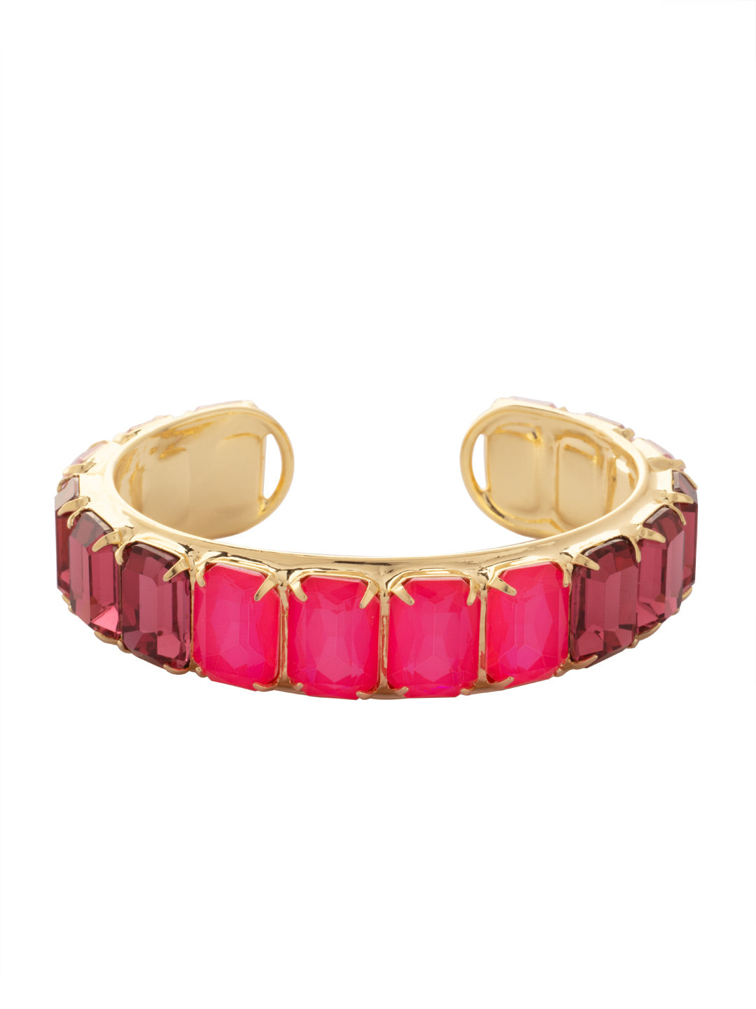 Sorrelli Big Flirt Julianna Emerald Cut Cuff Bracelet