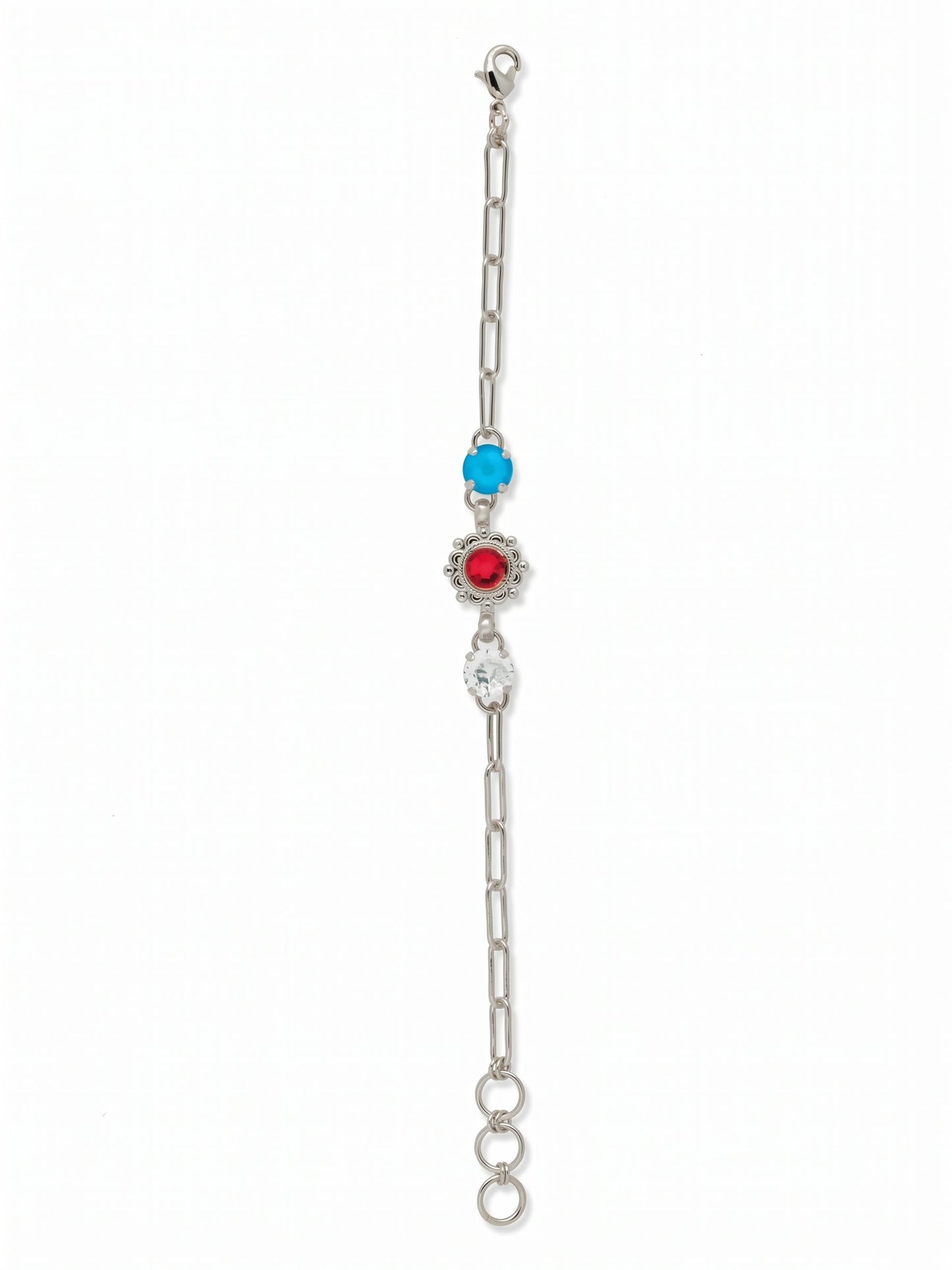 Sorrelli Stars and Stripes Forsythia Tennis Bracelet