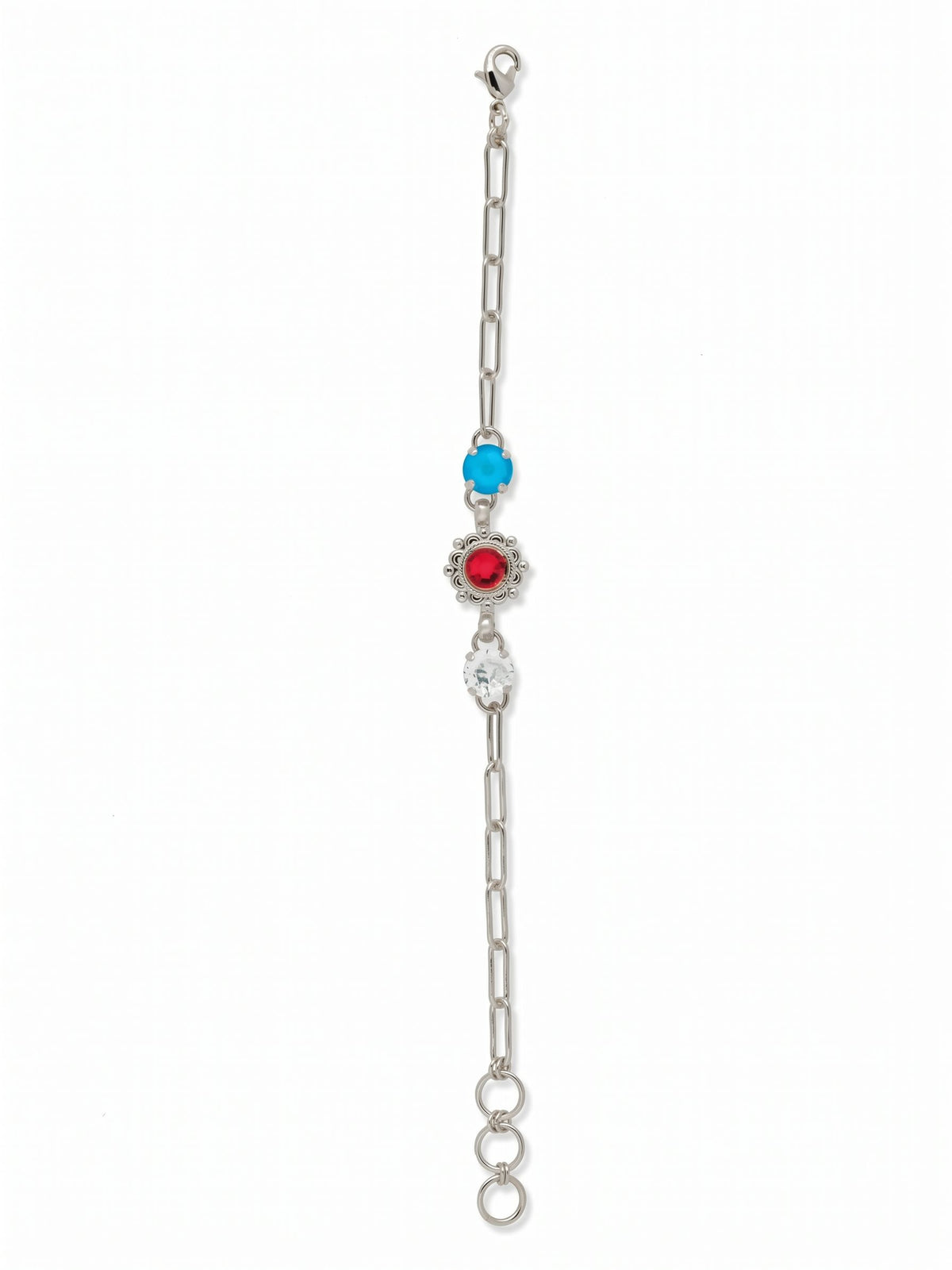 Sorrelli Stars and Stripes Forsythia Tennis Bracelet