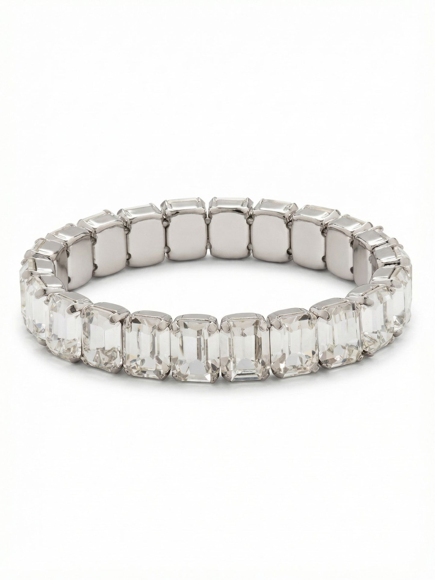Sorrelli Crystal 7 inch Octavia Stretch Bracelet
