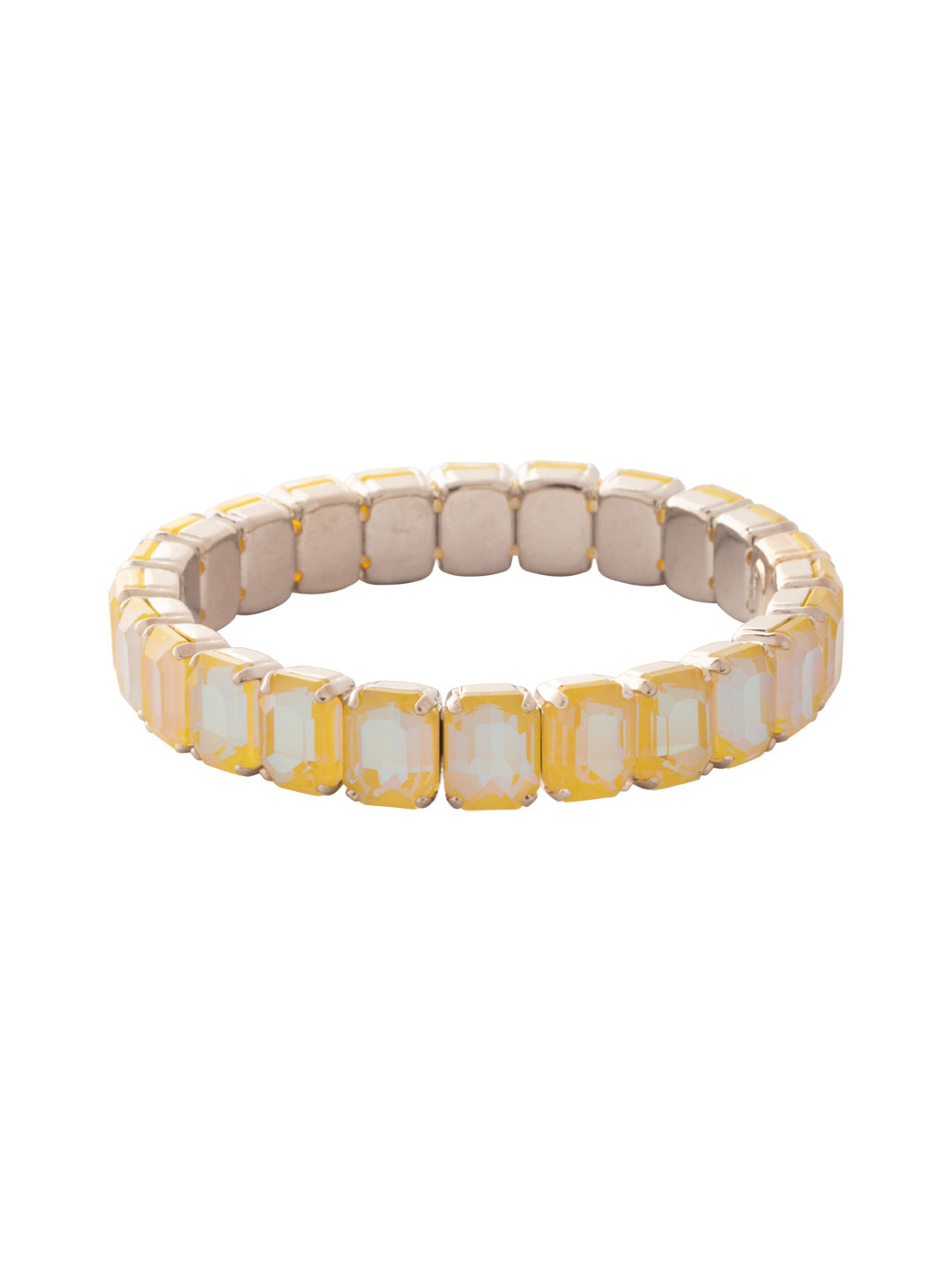 Sorrelli Light Topaz Delite 8 inch Octavia Stretch Bracelet