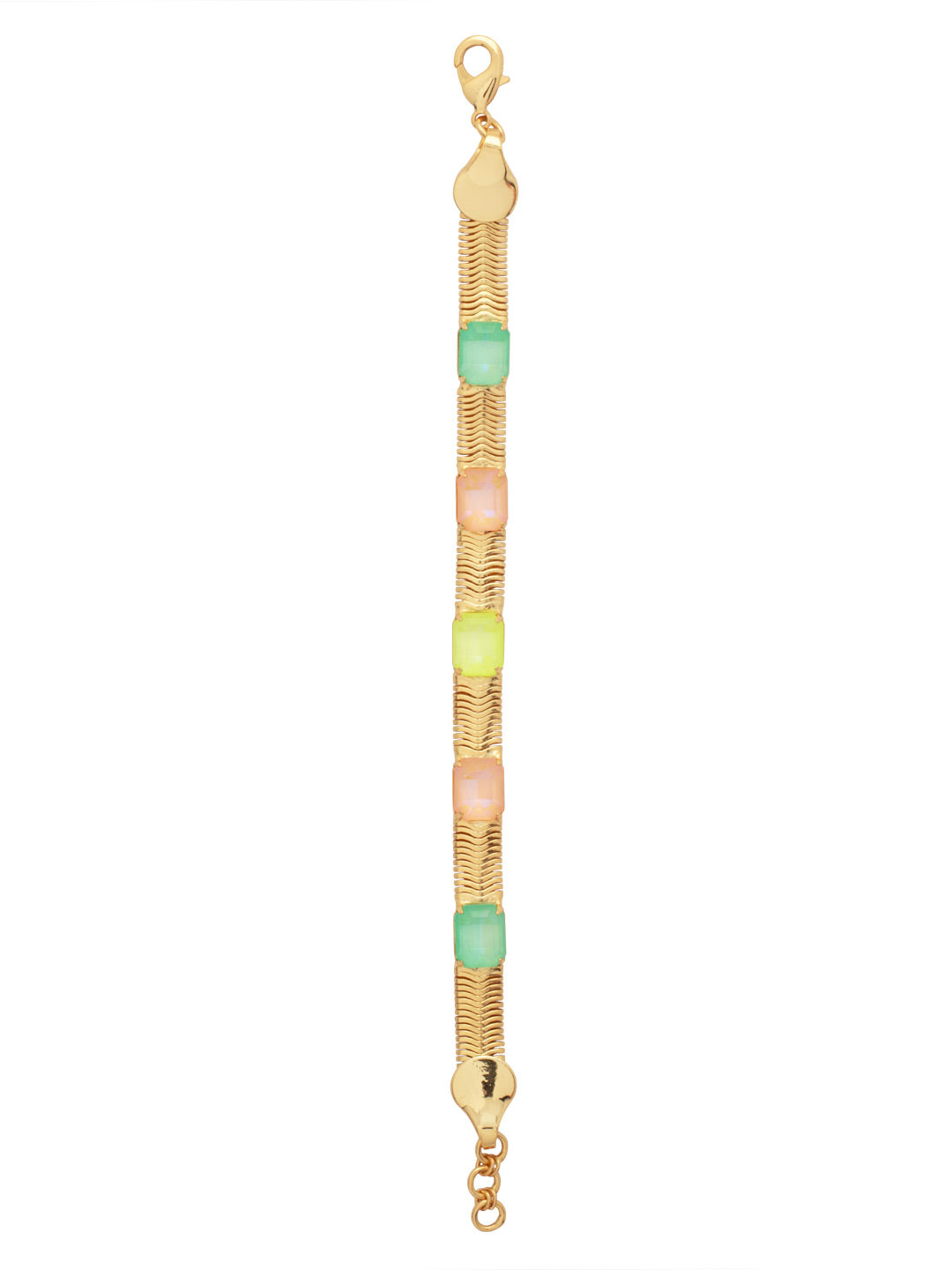 Sorrelli Mango Mint Sadie Tennis Bracelet