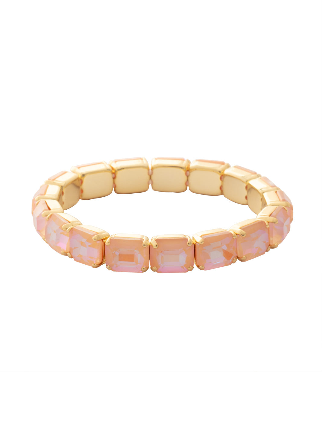 Sorrelli PD 7 Inch Easton Emerald Cut Stretch Bracelet