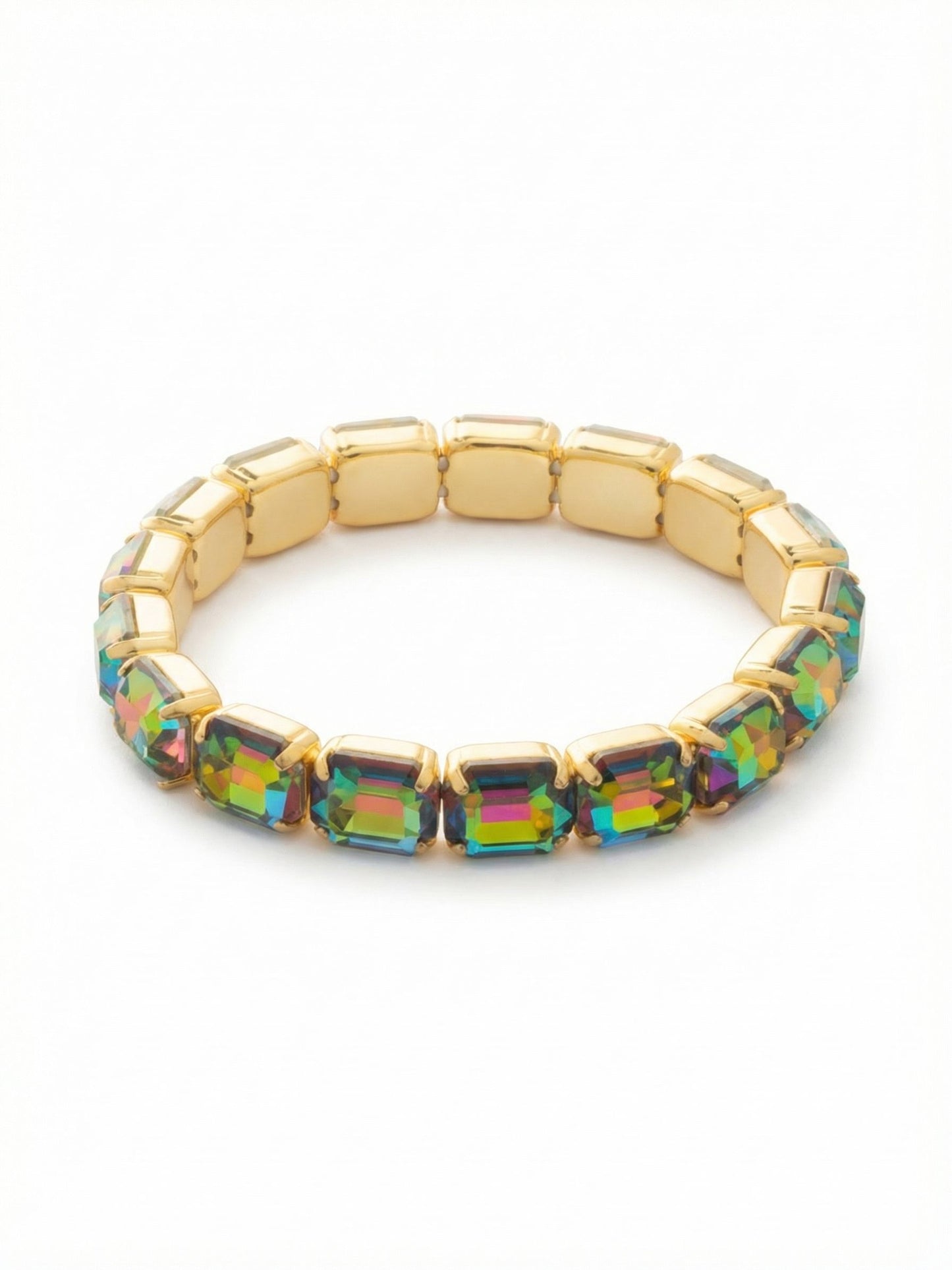 Sorrelli Volcano 7 Inch Easton Emerald Cut Stretch Bracelet