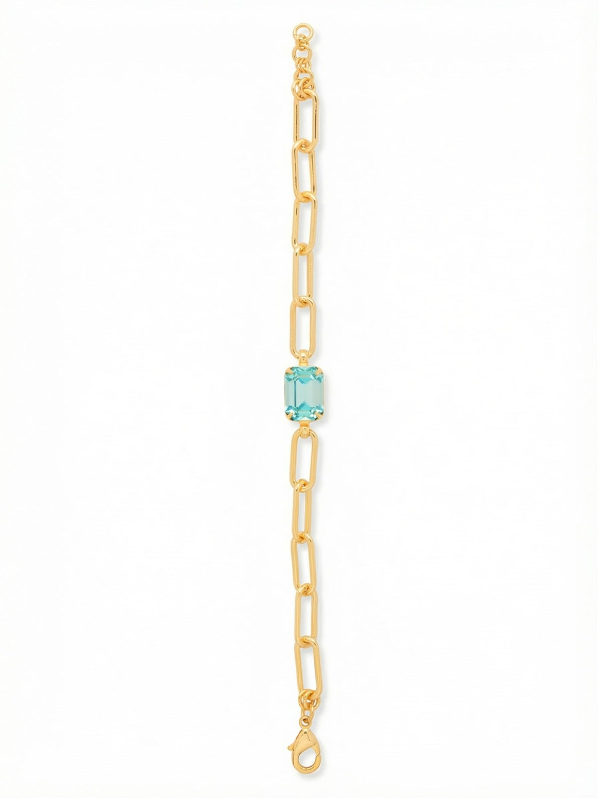 Sorrelli Aquamarine Nia Tennis Bracelet