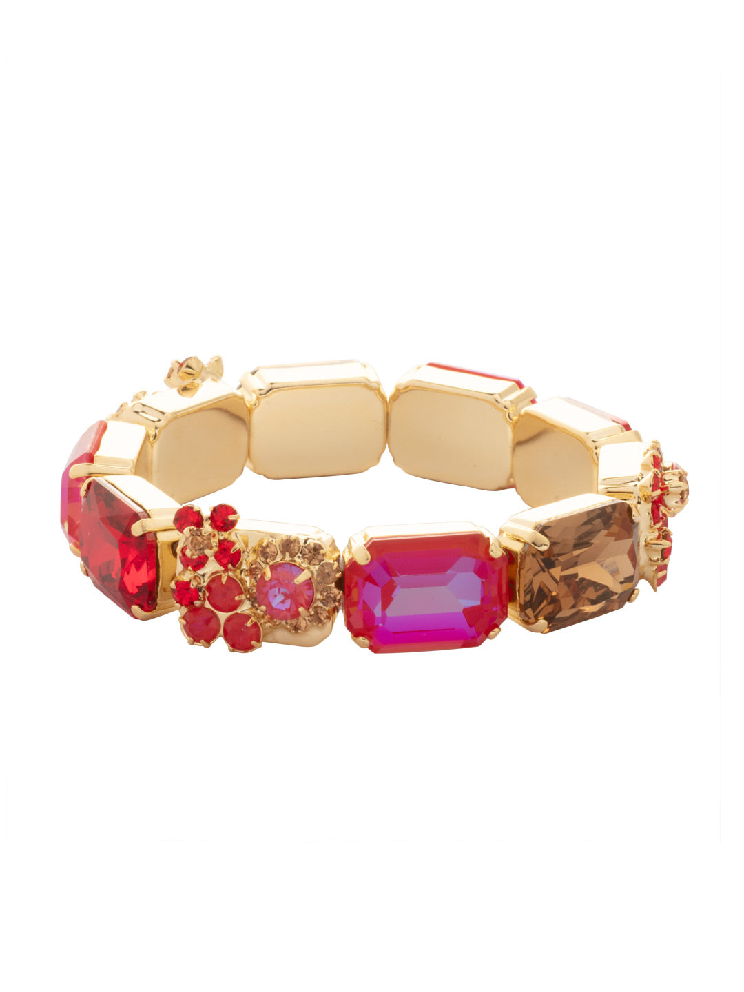 Sorrelli Red Carpet Claire Emerald Cut Stretch Bracelet