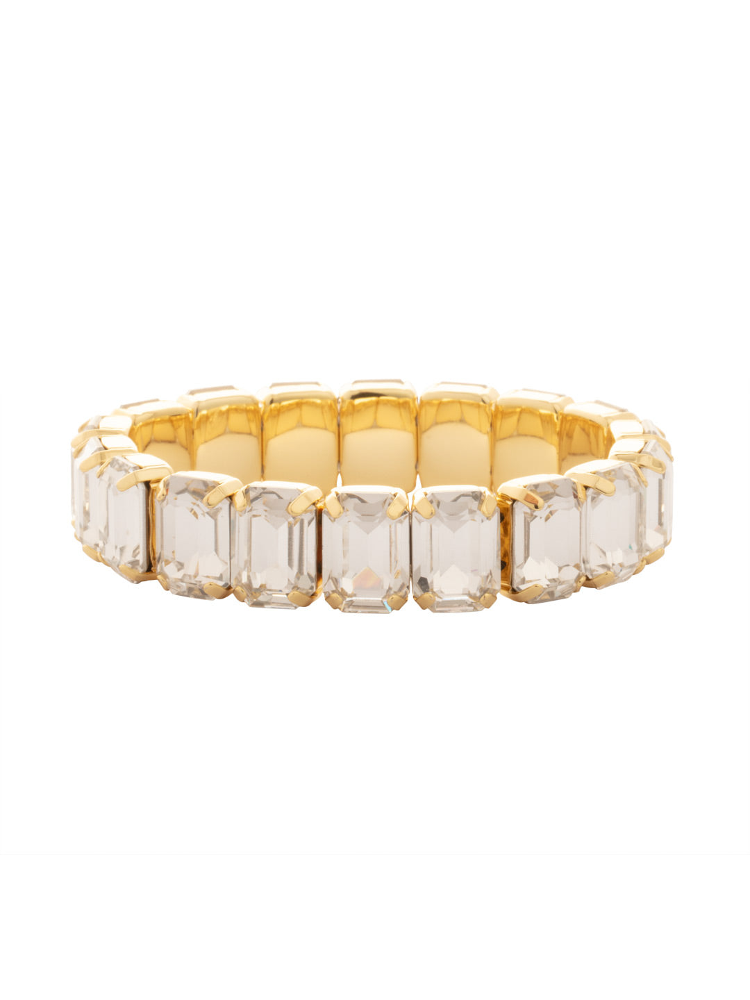 Sorrelli Crystal Everyday Emerald Stretch Bracelet