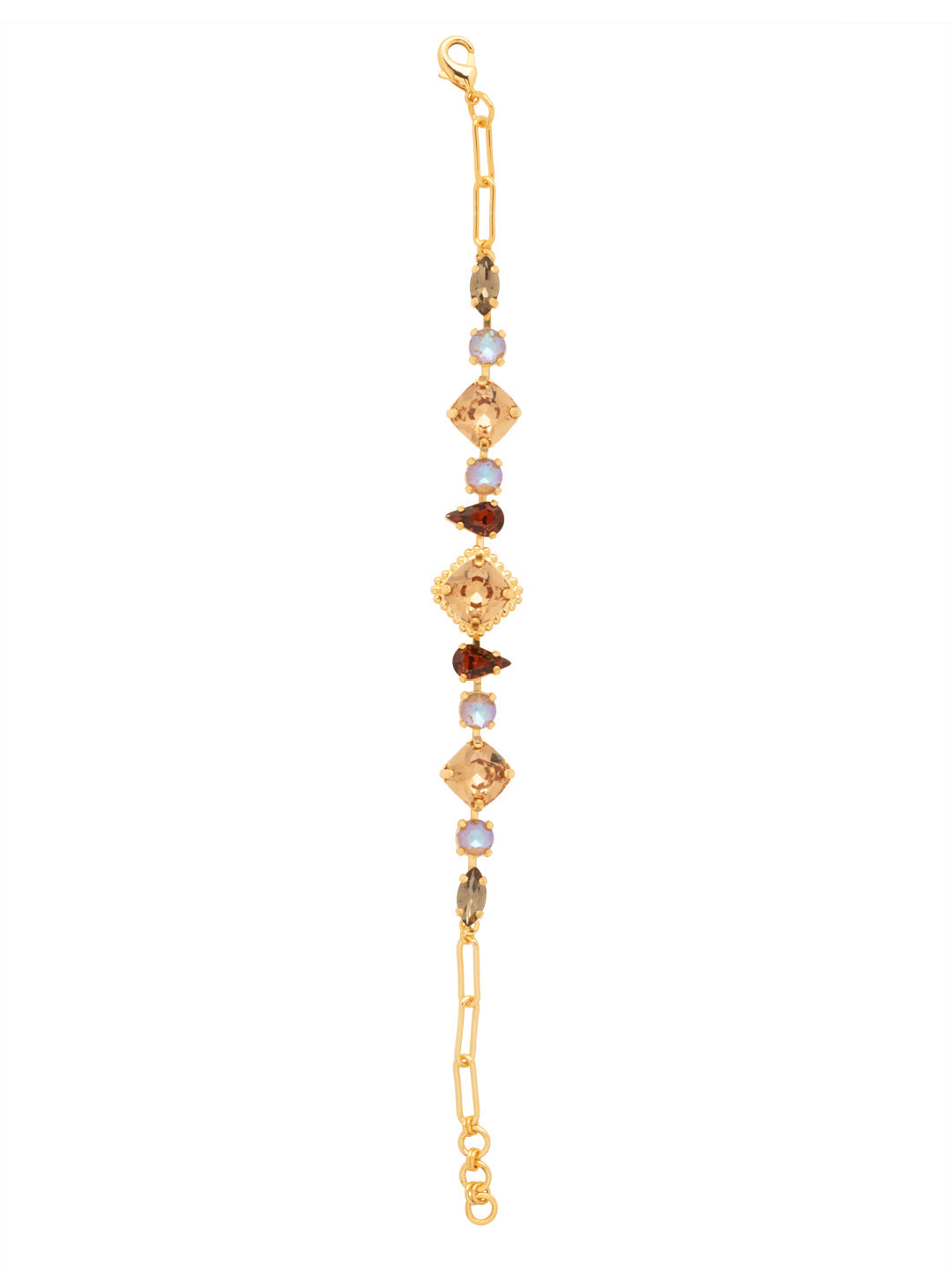 Sorrelli Honey Bourbon Izzy Tennis Bracelet