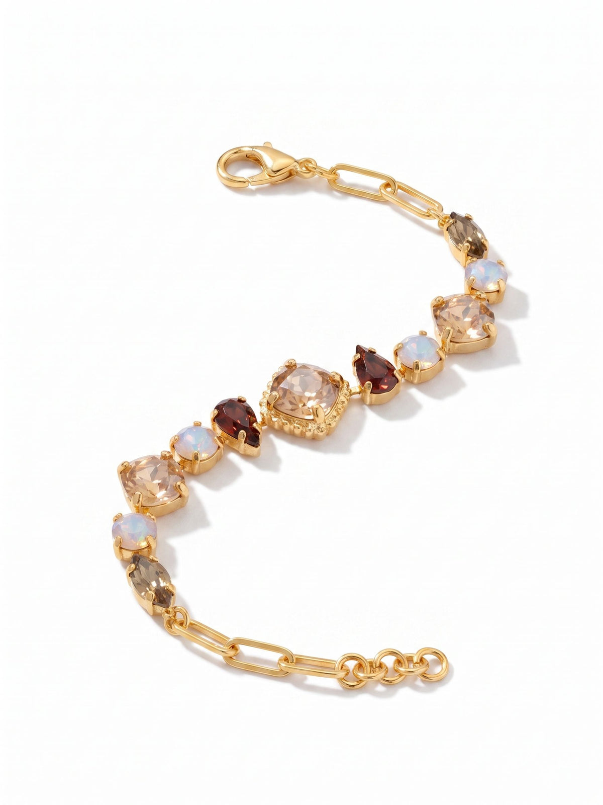 Sorrelli Honey Bourbon Izzy Tennis Bracelet